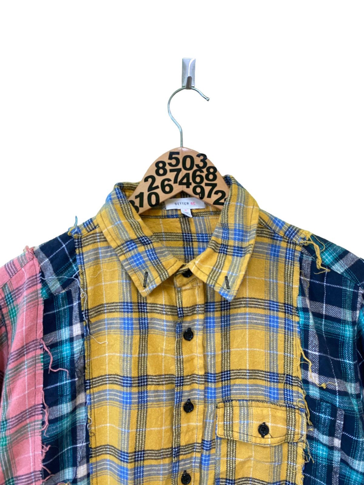 If Six Was Nine Flannel Better Be Reworks Rebuild Shirt Size US L / EU 52-54 / 3 - 4 Thumbnail