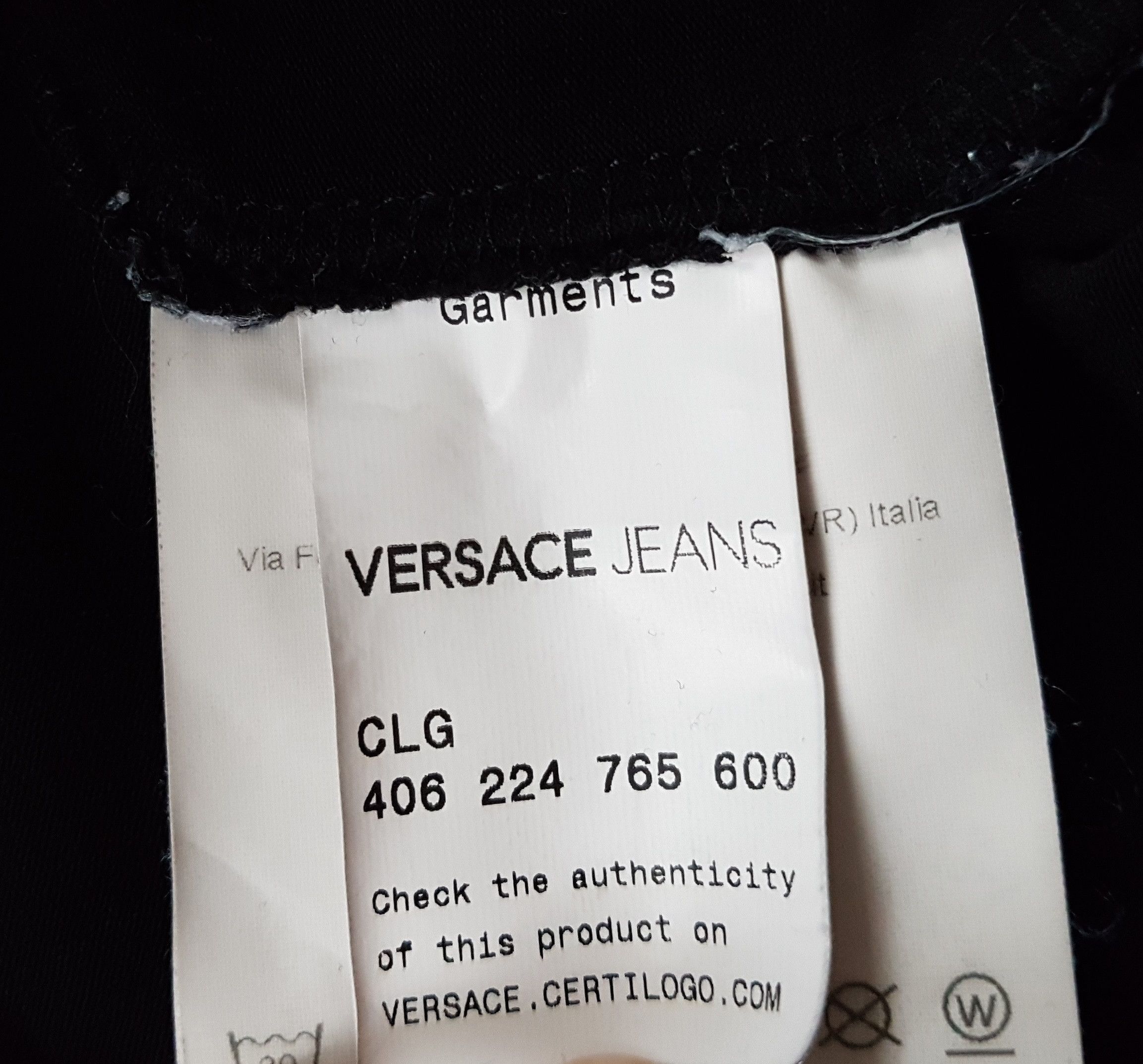 Versace Versace Jeans Long Sleeve Tee T Shirt Size US M / EU 48-50 / 2 - 7 Thumbnail
