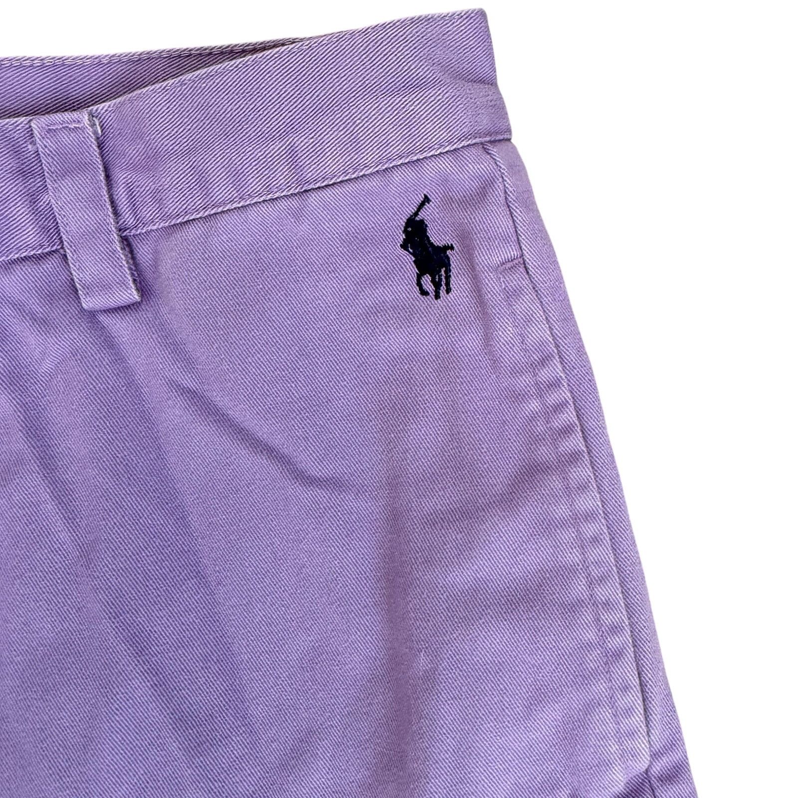 Ralph Lauren Sport Ralph Lauren Sport Purple Chino Shorts 12 Size 34" / US 12 / IT 48 - 3 Thumbnail