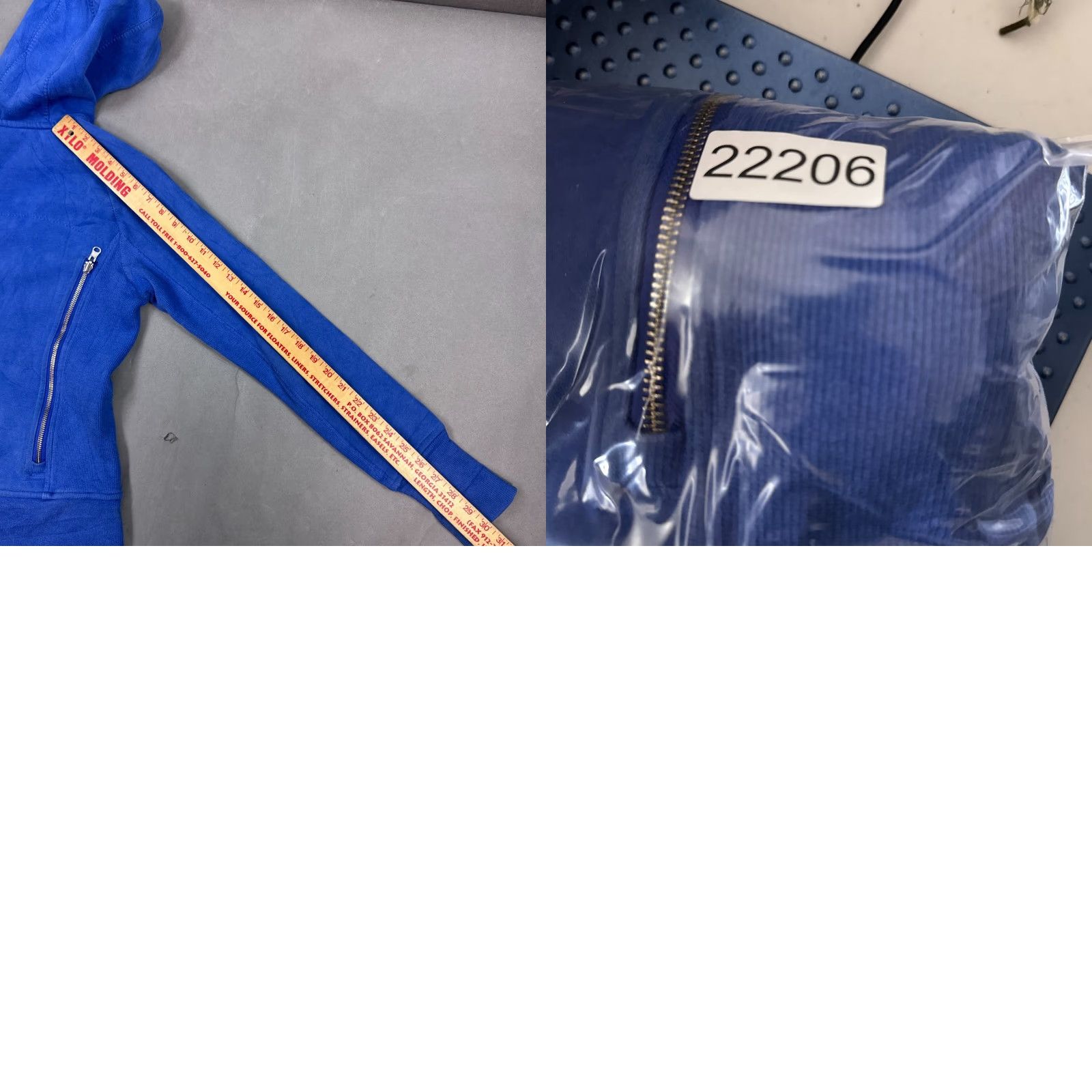 Lululemon Lululemon Jacket Womens 4 Blue Special Edition Scuba Full Zip Hooded All Seasons Size S / US 4 / IT 40 - 9 Thumbnail