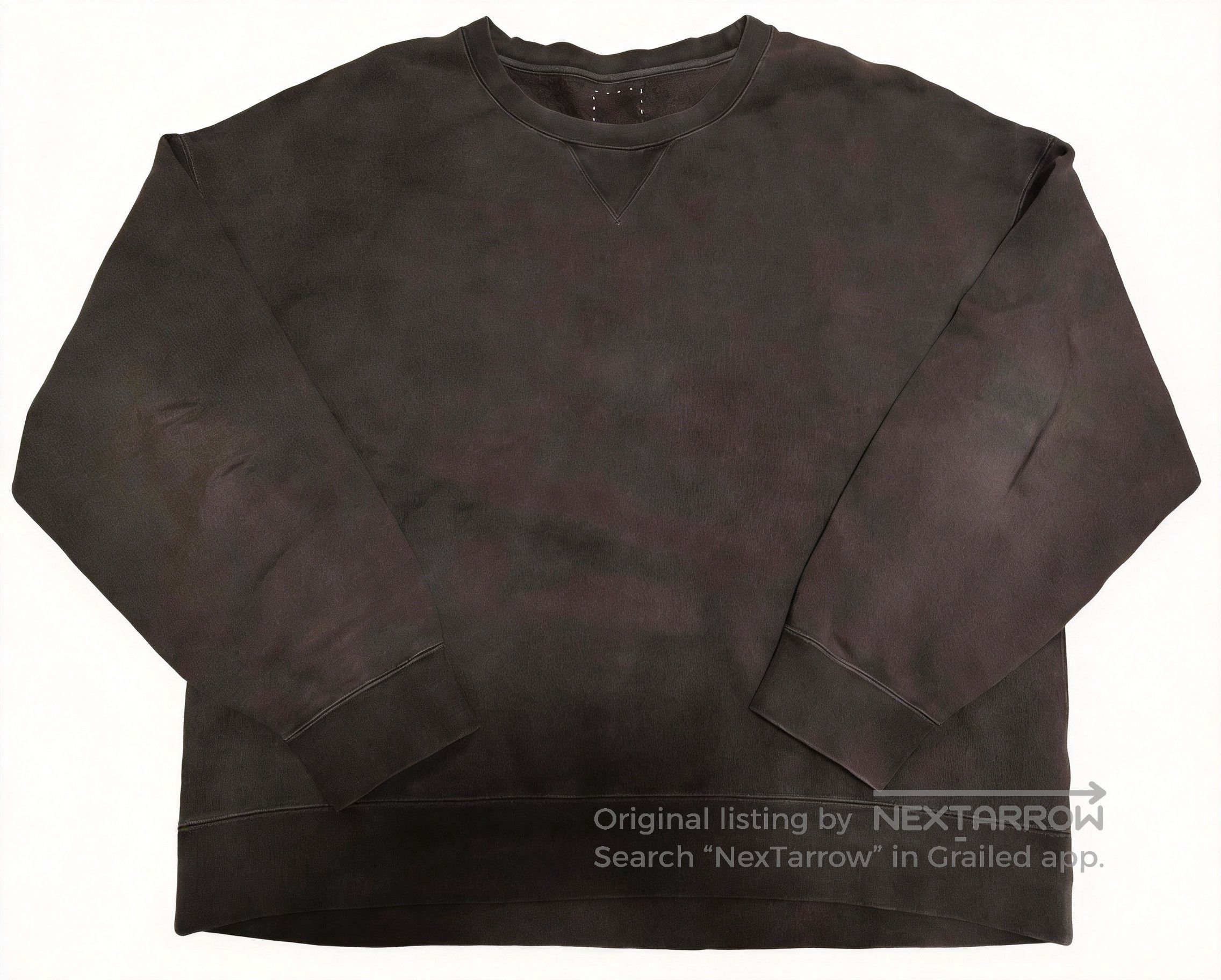 Visvim VISVIM 20SS JUMBO SWEAT L/S UNEVEN DYE | Grailed