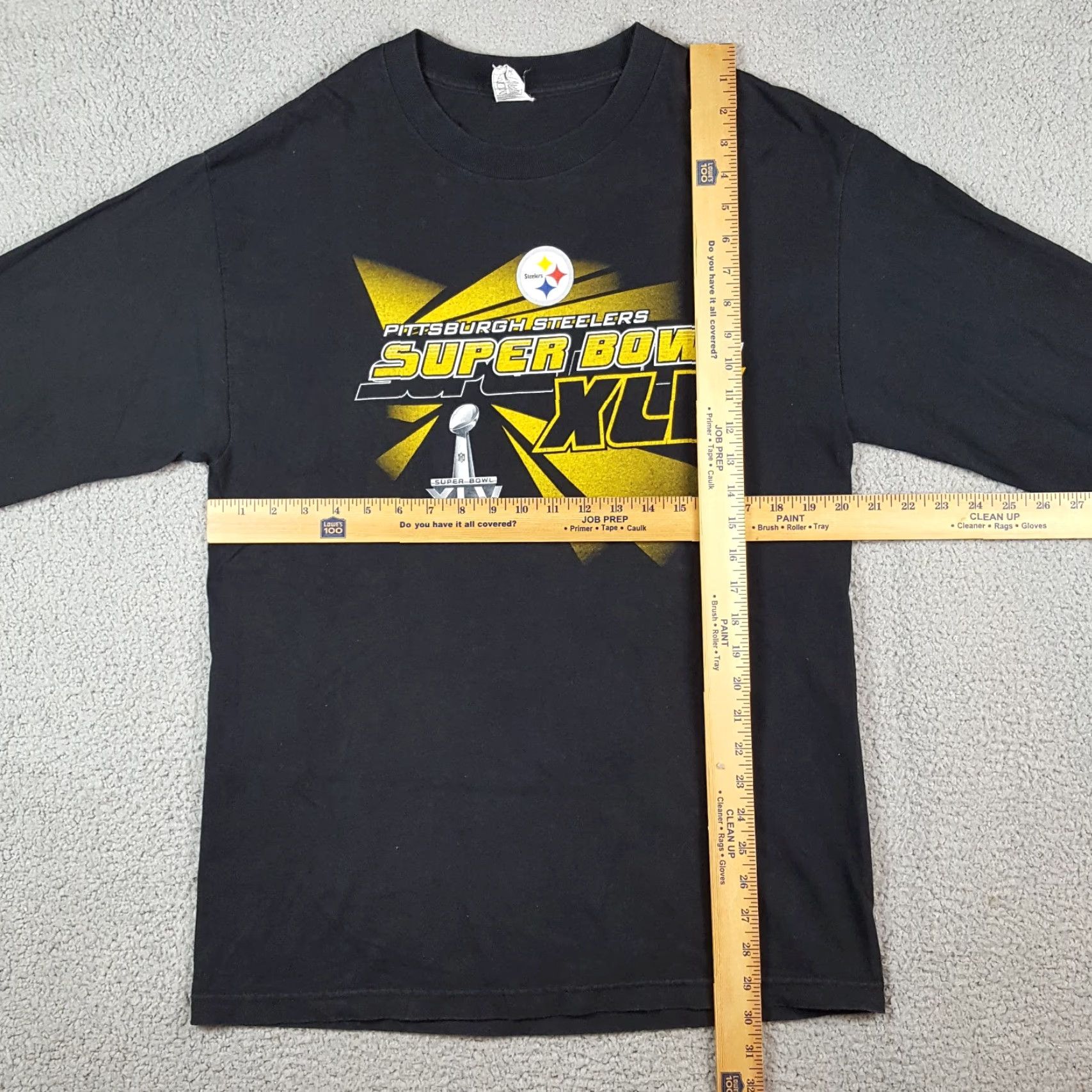 NFL VINTAGE Pittsburgh Steelers NFL Football Long Sleeve T Shirt Black Size L Adult Mens 90s 00s Vintage NFL Football Embroidered Logo Size US L / EU 52-54 / 3 - 7 Thumbnail