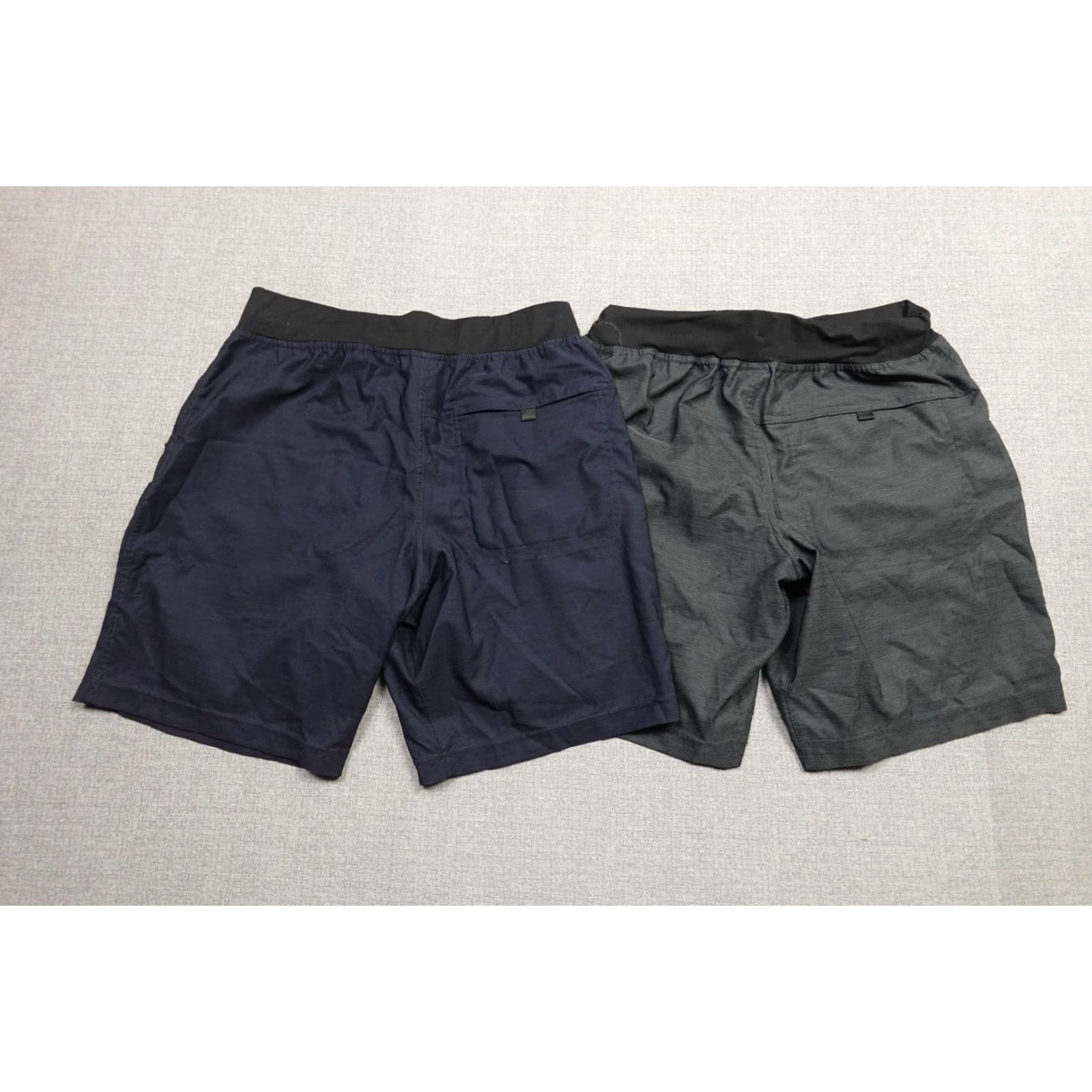Prana PrAna Shorts Mens S Blue Gray Athletic Running Hiking Drawstring Lot 2 Size US 29 - 5 Thumbnail