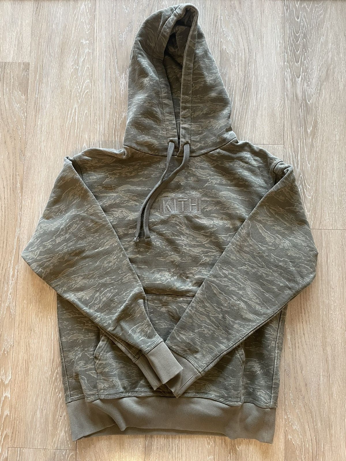 image of Kith Tiger Camo Hoodie, Men's (Size XS)