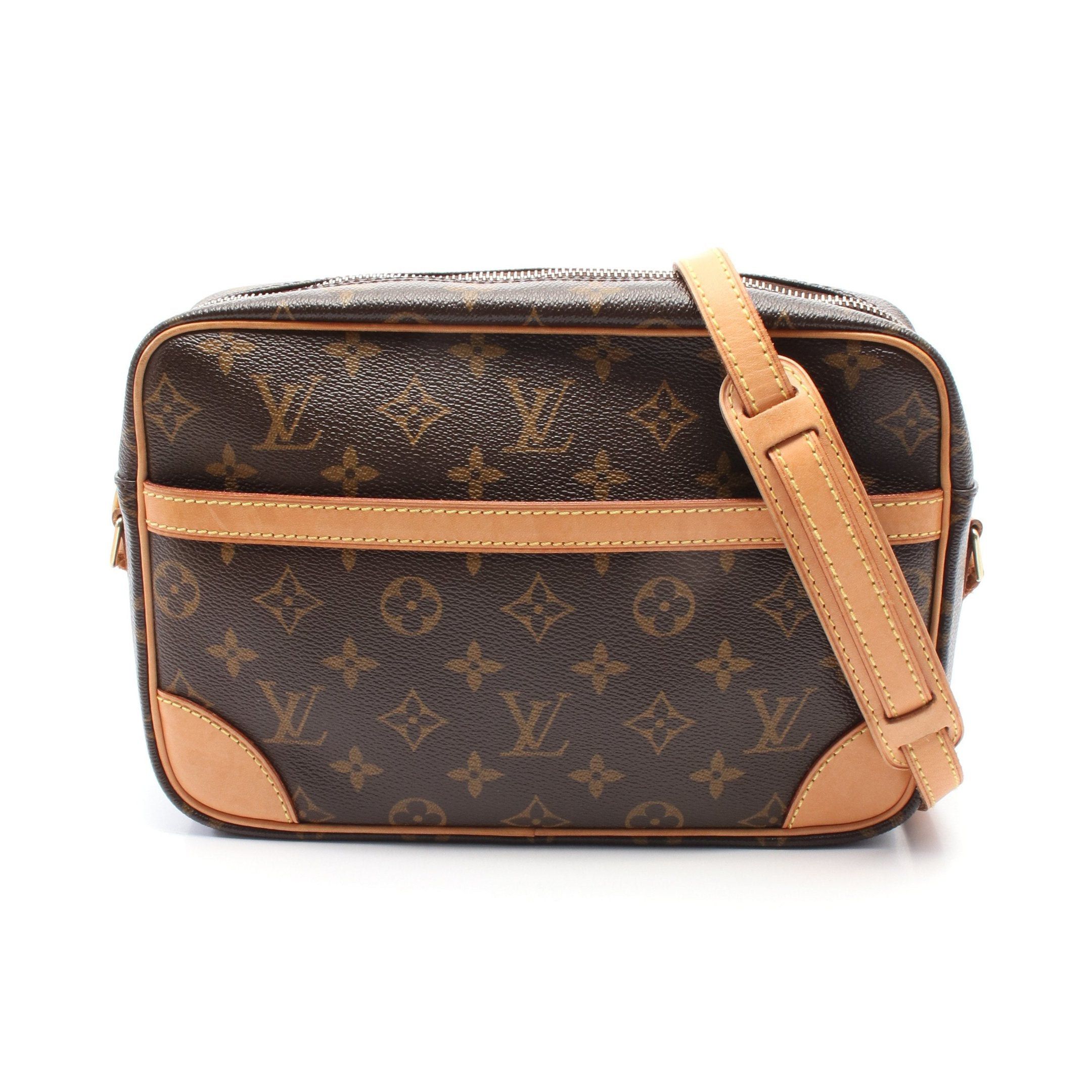 Louis Vuitton Louis Vuitton Trocadero 27 Monogram Shoulder Bag Leather Brown Size ONE SIZE - 1 Thumbnail