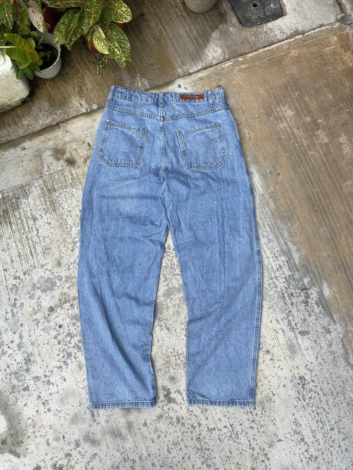 Japanese Brand New Wave Street Culture By Inflation Baggy Jeans Size US 30 / EU 46 - 2 Thumbnail