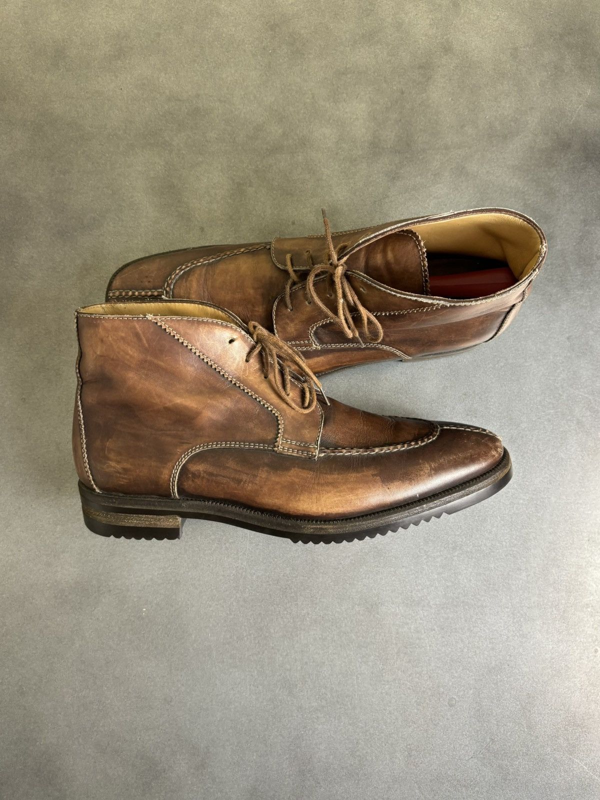 Brioni × Designer Brioni Boots 41 Brogues Chelsea Dress Leather Moc Paraboot Size US 8.5 / EU 41-42 - 15 Thumbnail
