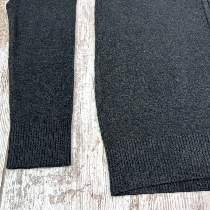 Athleta Kenzarro Sweater Womens Medium Gray Full Zip Long Sleeve Wool Cashmere Blend Size M / US 6-8 / IT 42-44 - 3 Thumbnail