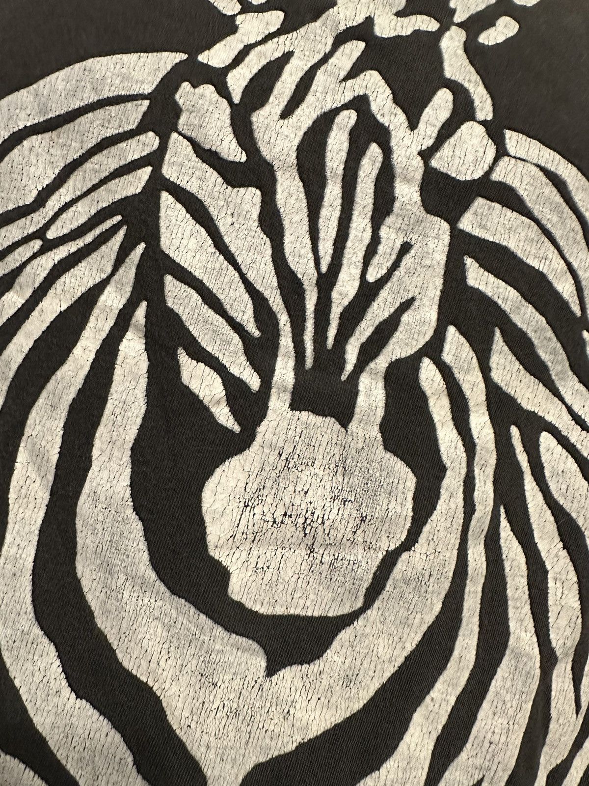 Vintage Vintage Zebra Animal Tshirt 90’s All Over Print Nature Grail Size US XL / EU 56 / 4 - 4 Thumbnail