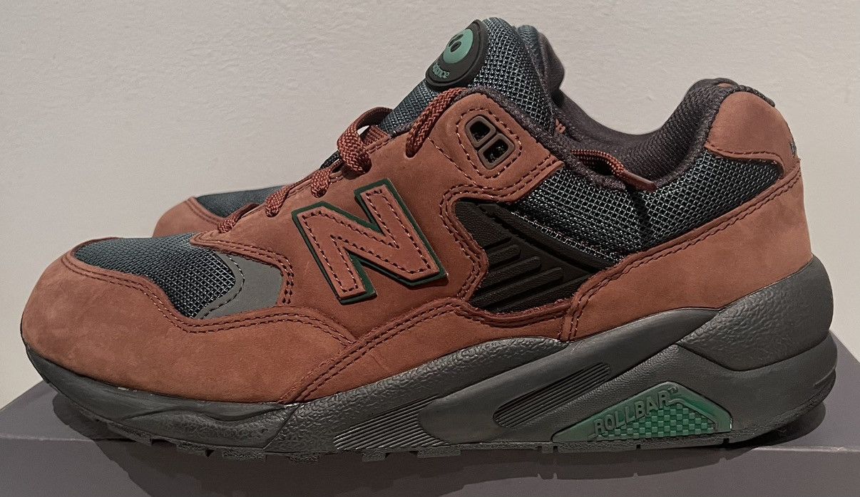 New Balance × Other Authentic New Balance 580 Beef and Broccoli 9.5 Mahogany Size US 9.5 / EU 42-43 - 3 Thumbnail