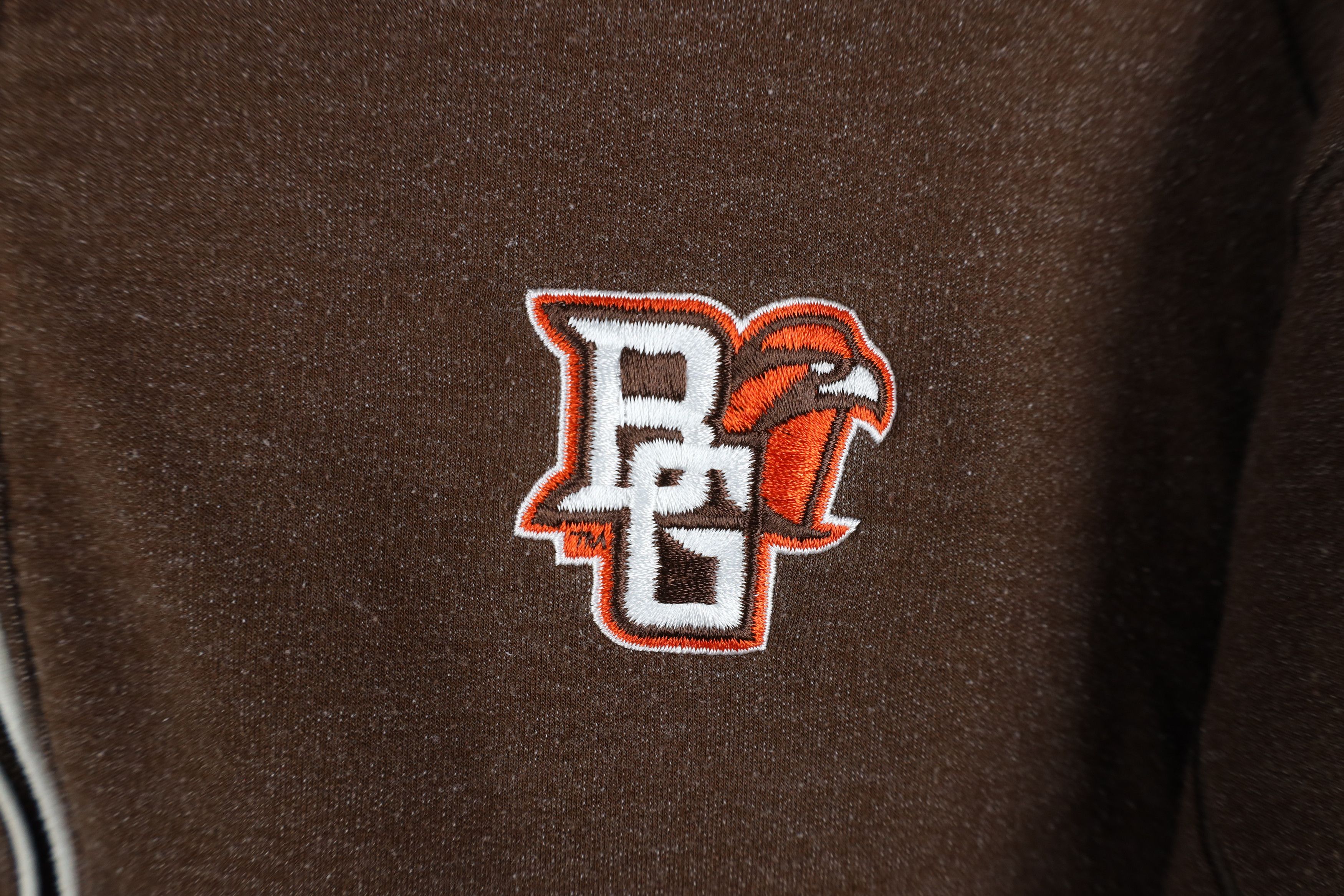 Nike × Vintage Nike Bowling Green State University Half Zip Knit Jacket Top Size US L / EU 52-54 / 3 - 4 Thumbnail