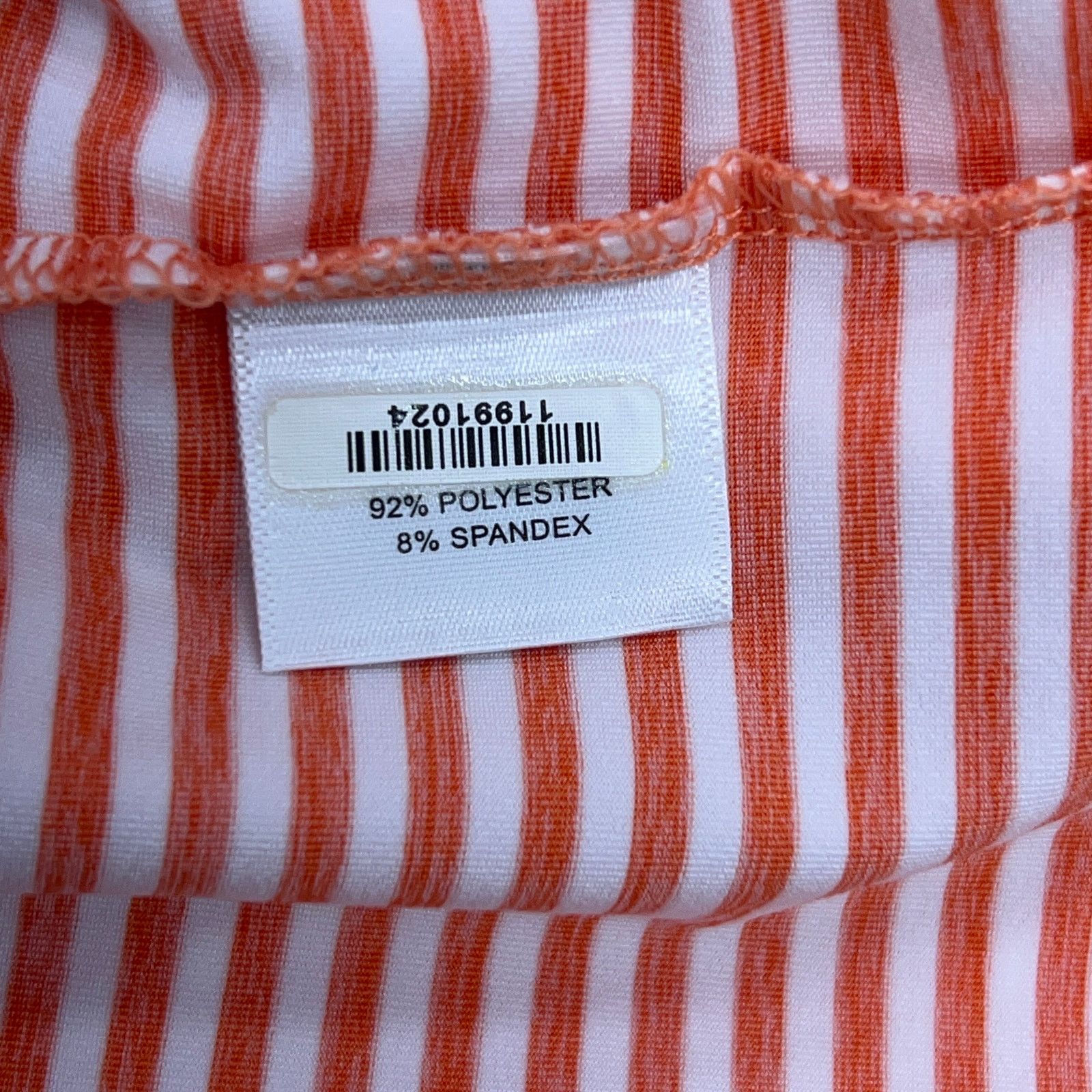 Peter Millar Peter Millar Size XXL Polo Shirt Striped Orange Hualalai Size US XXL / EU 58 / 5 - 16 Thumbnail