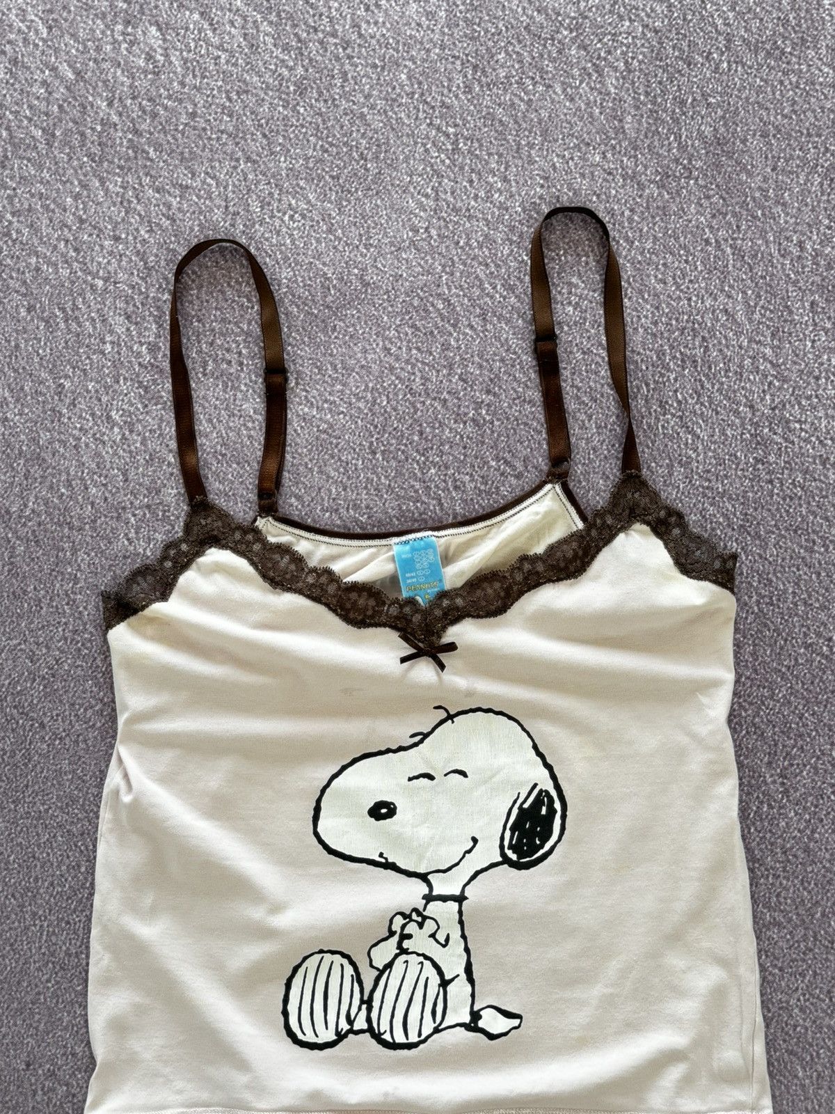 Hysteric Glamour Peanuts Snoopy Y2K 00s Aesthetic Sexy Tank Top Size S / US 4 / IT 40 - 2 Thumbnail
