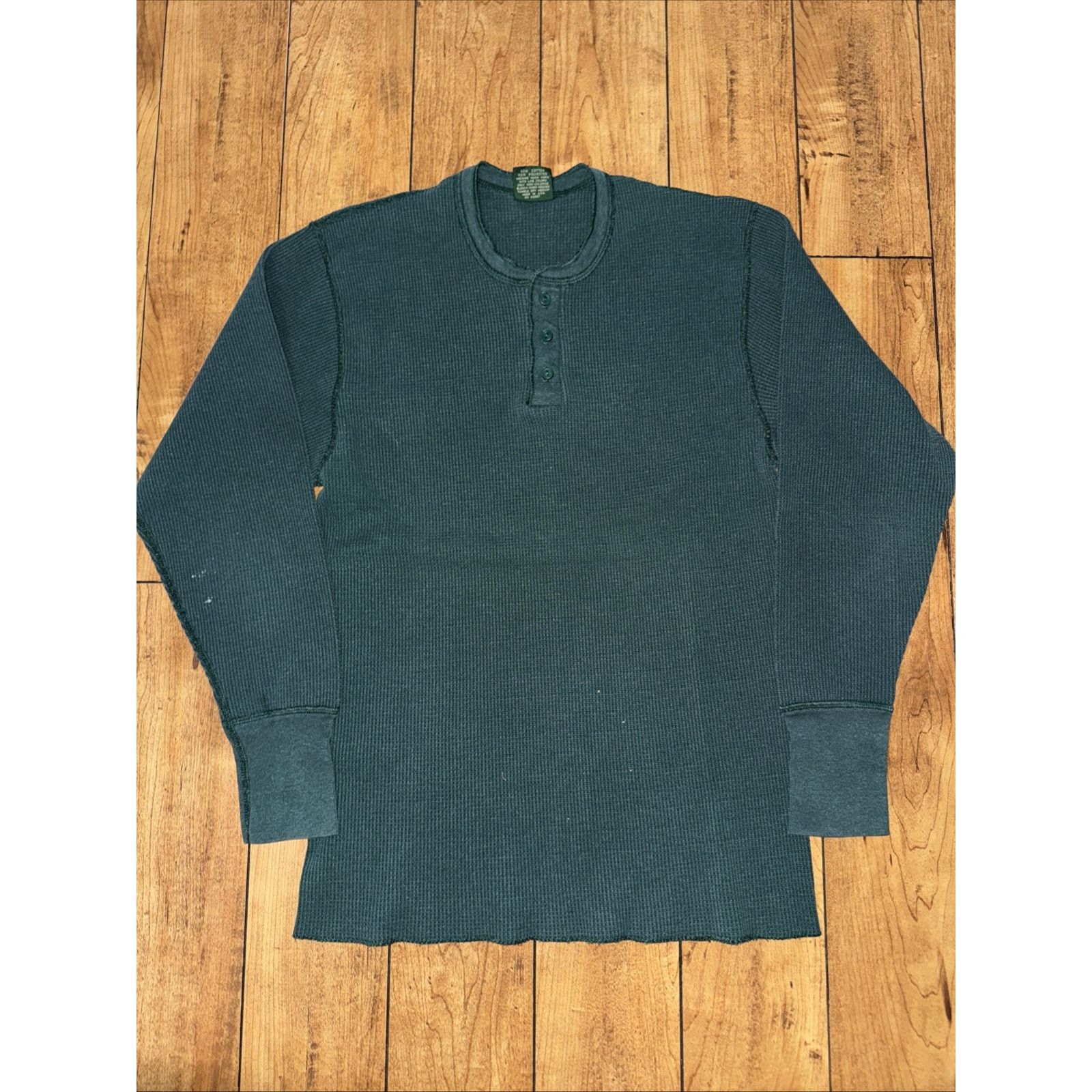 High Sierra × Vintage High Sierra By Mervin’s Thermal Henley Shirt Green XL 17x27 Size US XL / EU 56 / 4 - 1 Thumbnail