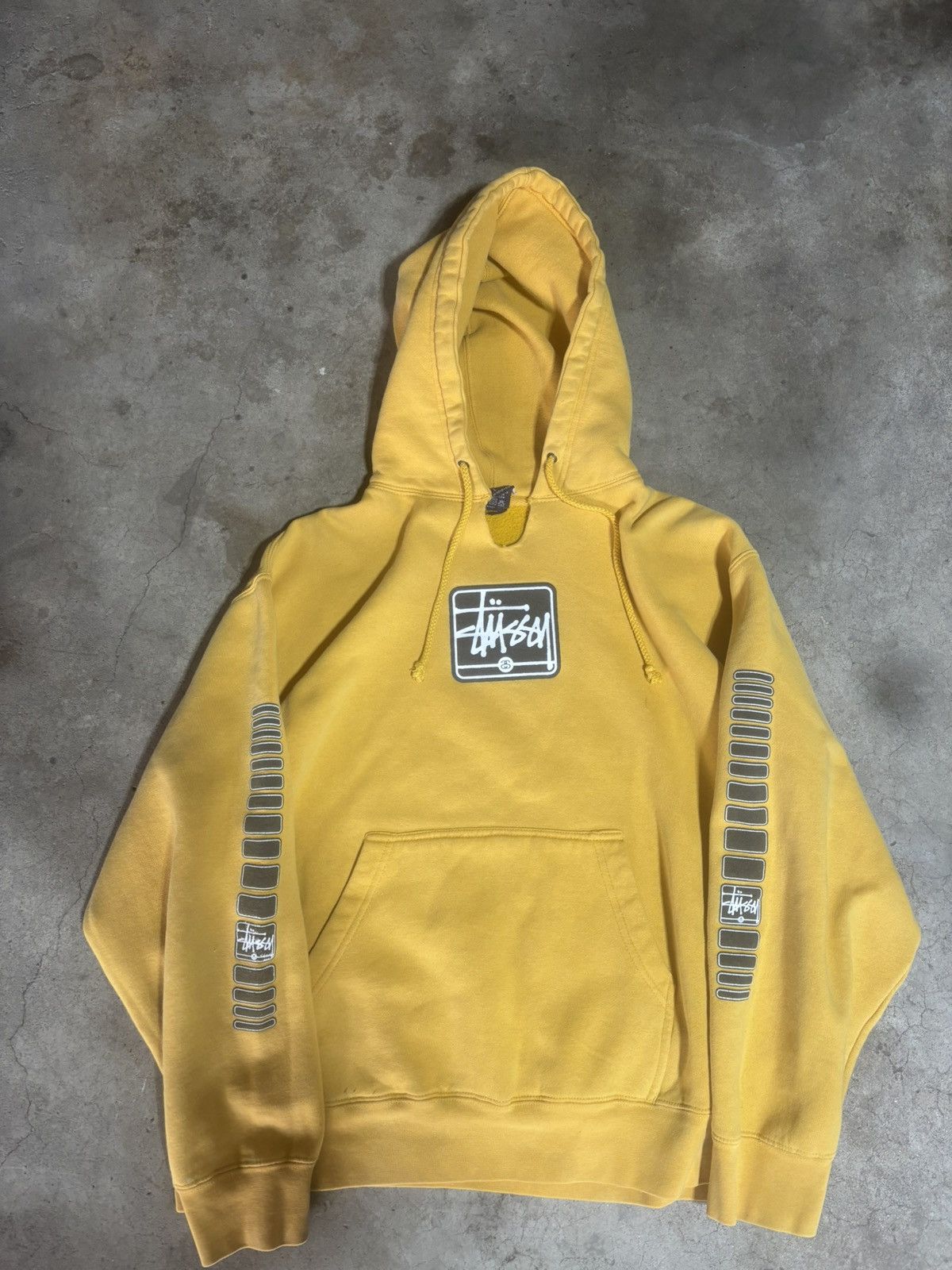 Stussy vintage stussy tripple graphic hoodie Size US M / EU 48-50 / 2 - 1 Thumbnail