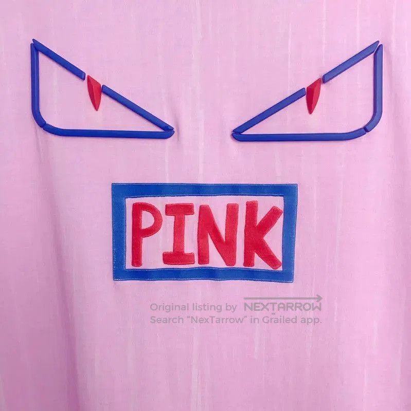 Fendi Fendi Pink Cotton Women's T-Shirt . Size S / US 4 / IT 40 - 6 Thumbnail