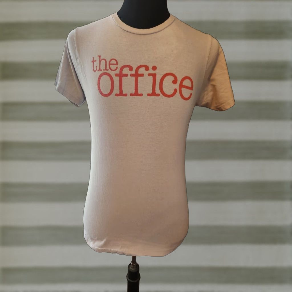 Vintage The Office TV Show Logo Font Ripple Junction Gray T Shirt Adult Medium Size US M / EU 48-50 / 2 - 1 Thumbnail