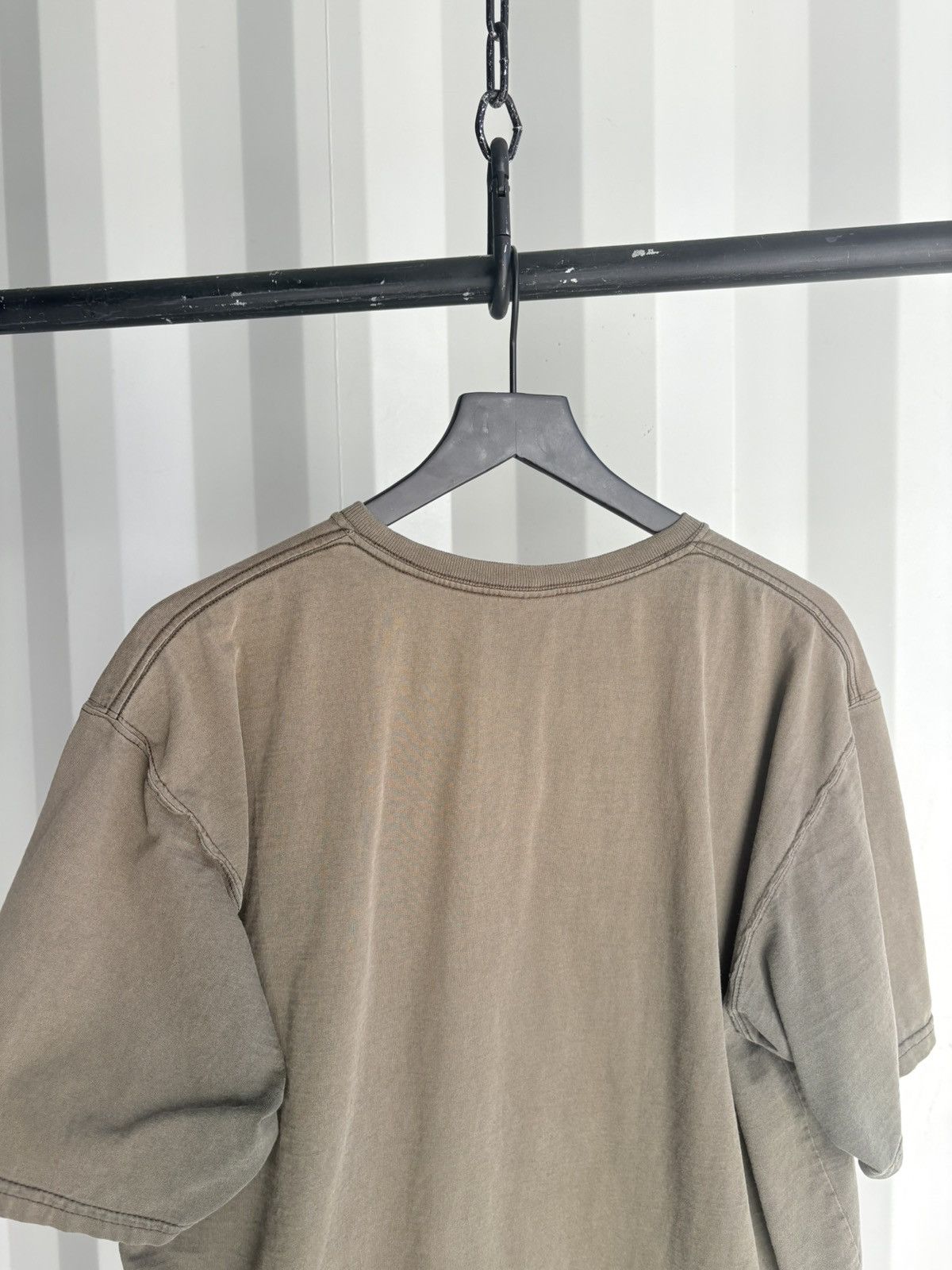 Vintage Vintage Blank Shirt Thrashed Faded Distressed GRUNGE Band Size US XL / EU 56 / 4 - 5 Thumbnail