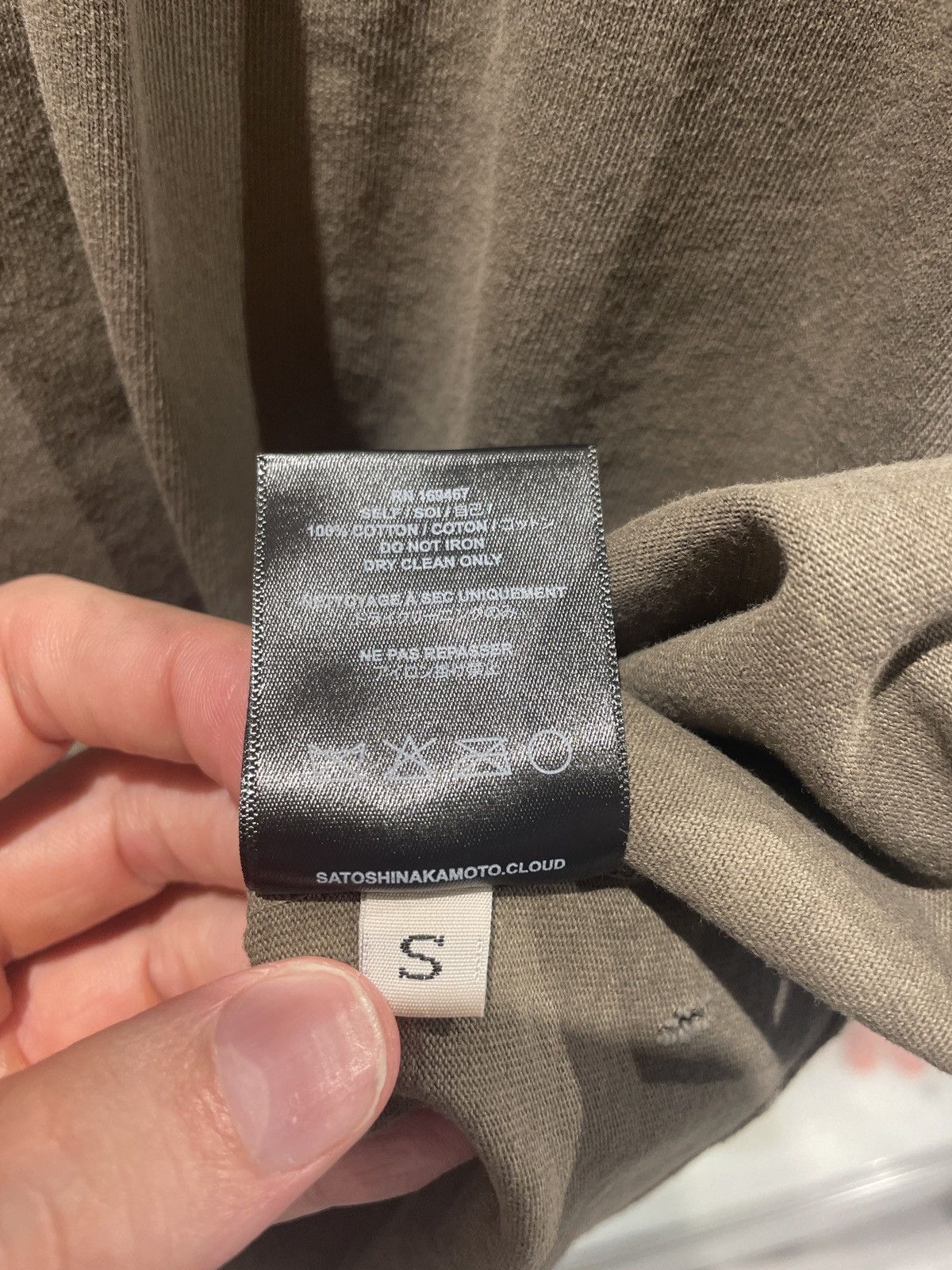 Satoshi Nakamoto Satoshi Nakamoto Chain Stitch T-Shirt Size US S / EU 44-46 / 1 - 6 Thumbnail