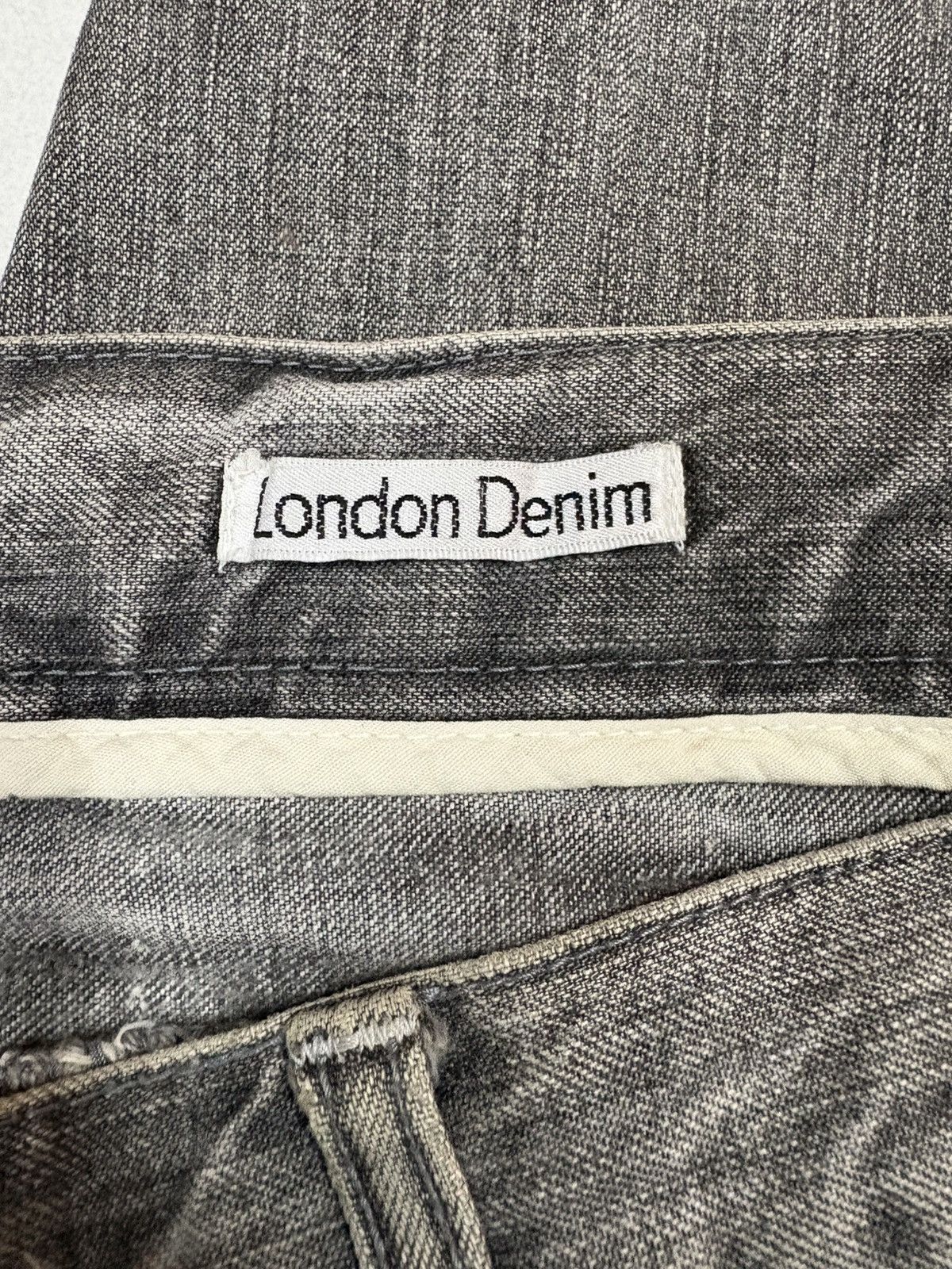Japanese Brand Japanese London Denim Streetwear Straight Cut Jeans Size US 33 - 16 Thumbnail