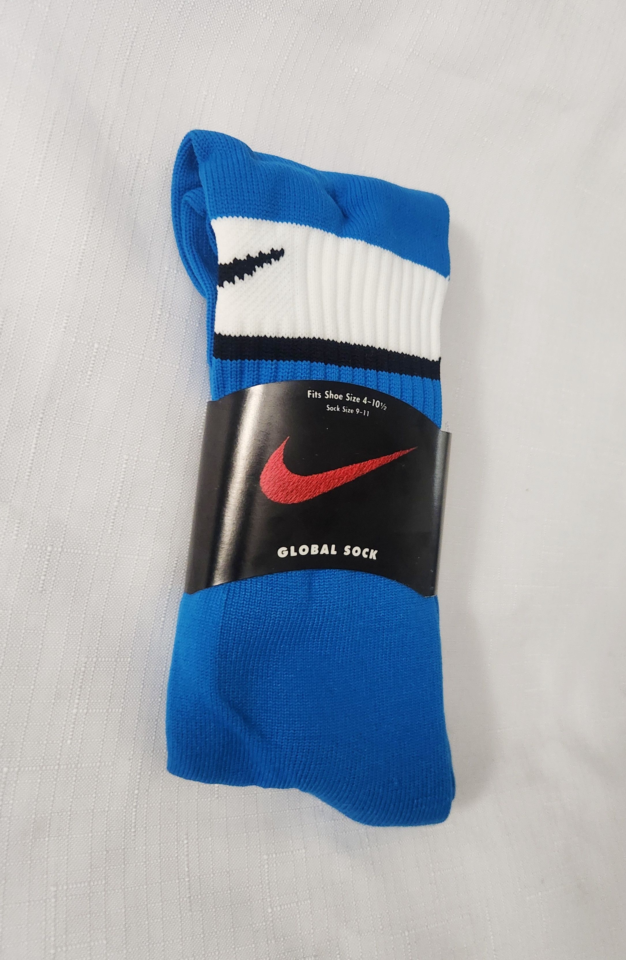 Nike × Vintage Nike Global Sock VTG New NOS Deadstock Rare Knee Socks Size ONE SIZE - 3 Thumbnail