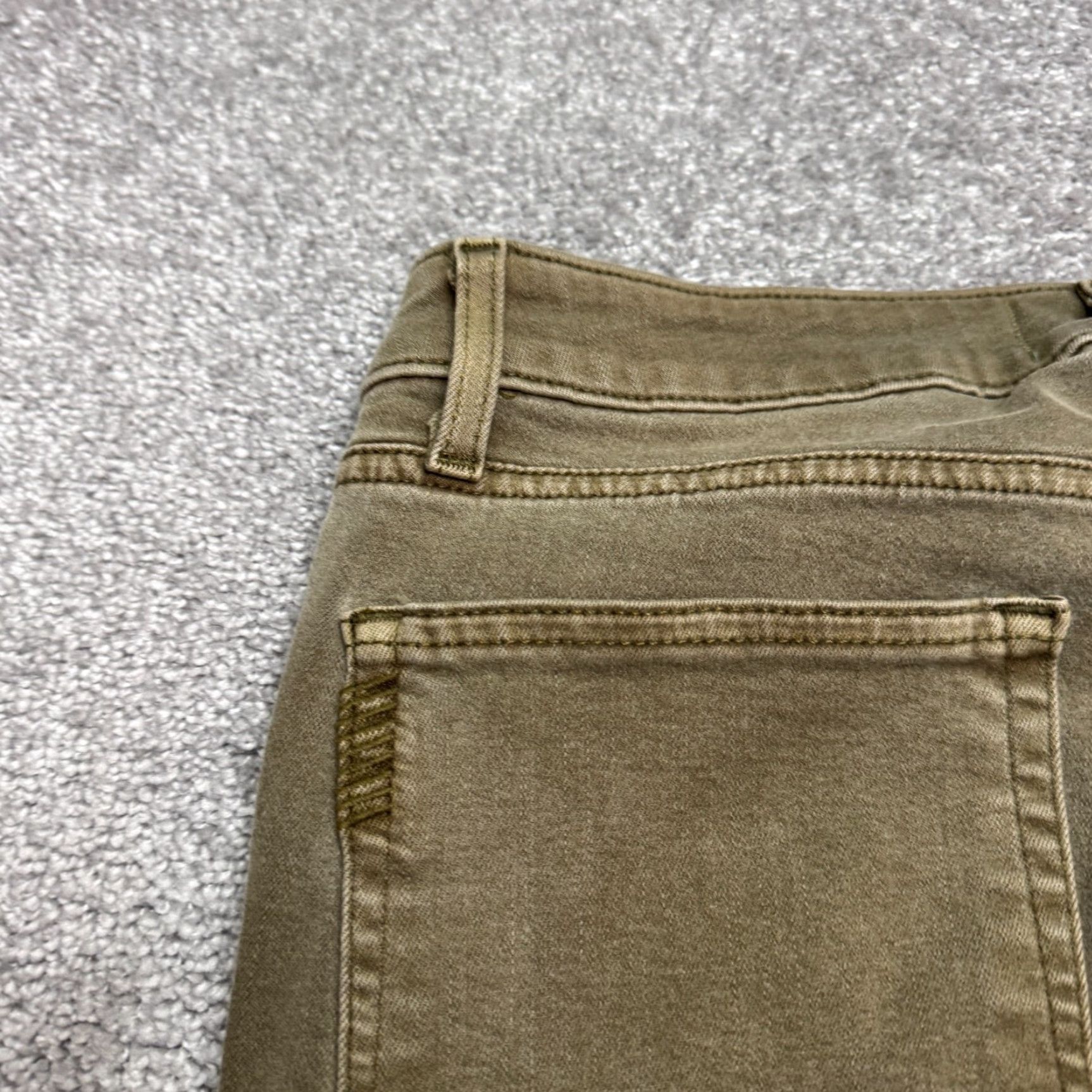 Paige Paige Verdugo Jeans Womens 30 Green Mid Rise Skinny Stretch Denim Casual City Outdoor 90s Mens Womens Girls? Size 30" / US 8 / IT 44 - 6 Thumbnail