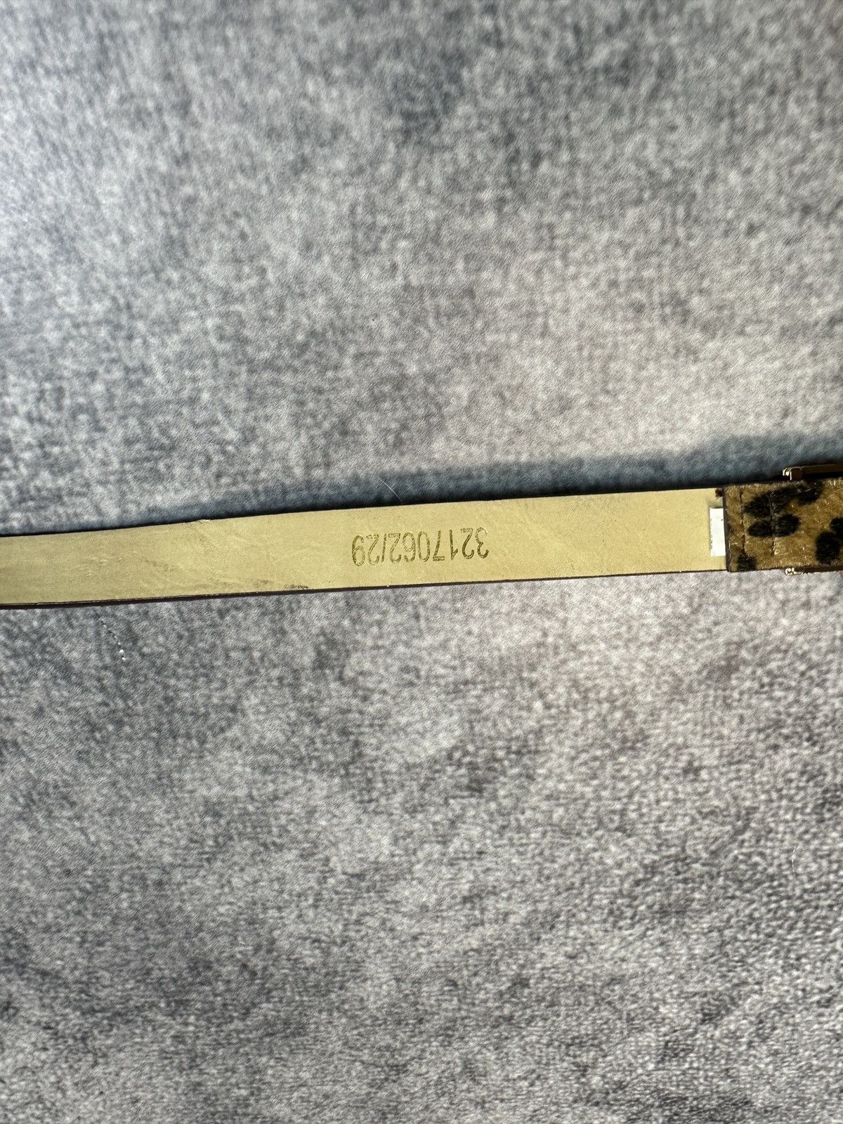 Other Y2K Leopard Fur Belts Rare Streetwear Avant Garde Style USA Size ONE SIZE - 4 Thumbnail
