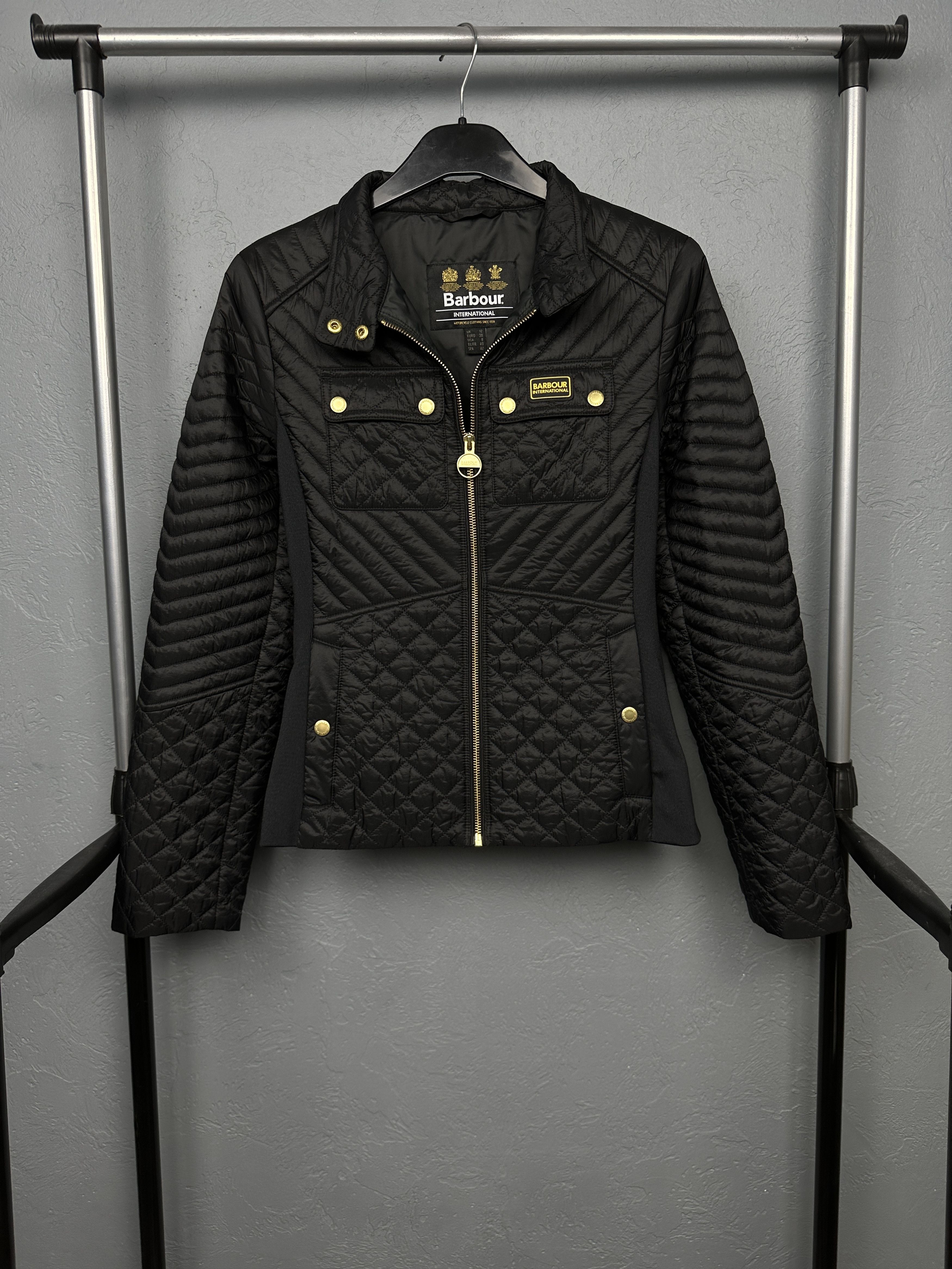 Barbour Barbour International Womens Morgan Quilted Jacket Size M / US 6-8 / IT 42-44 - 1 Thumbnail
