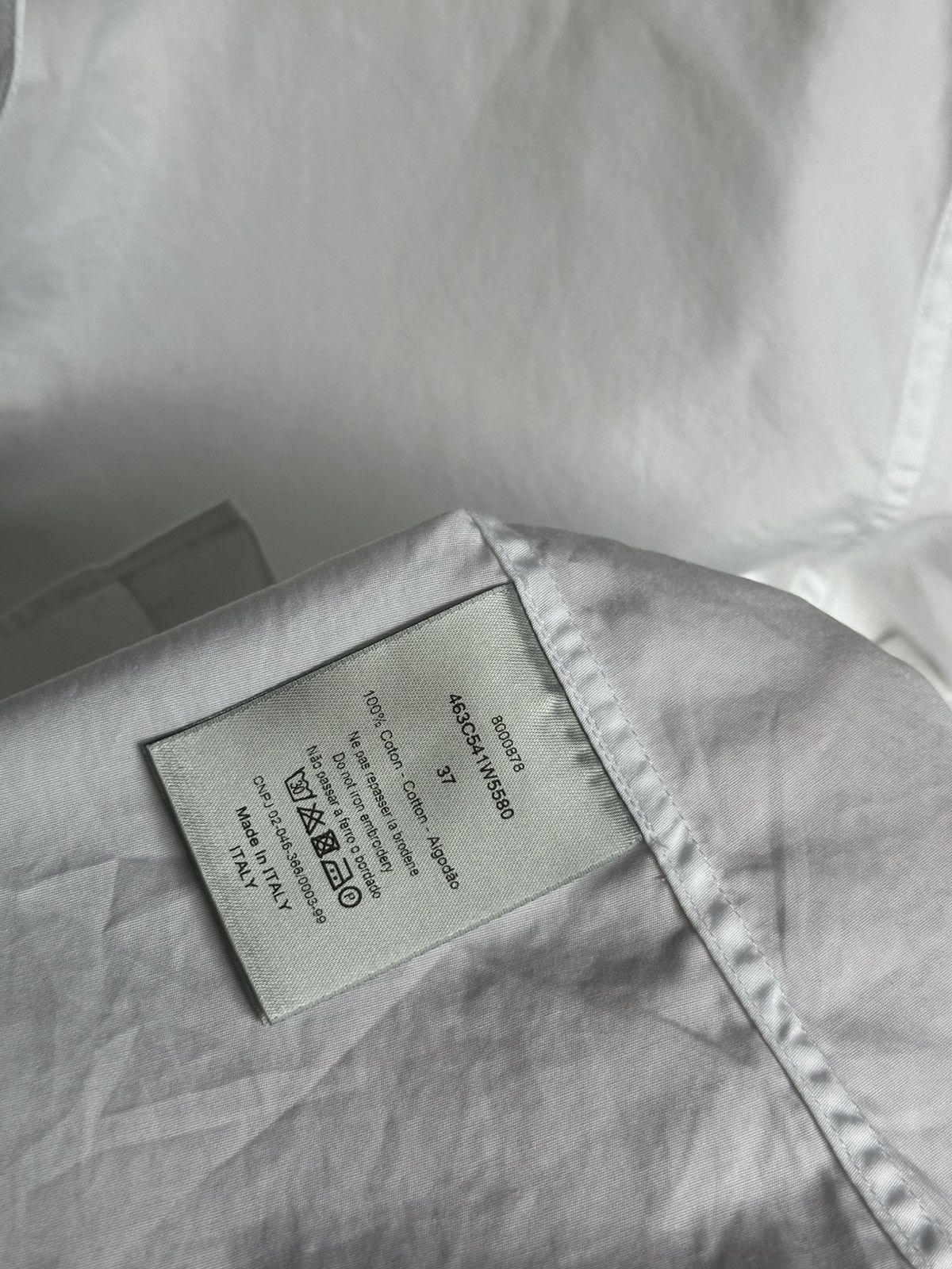 Dior × Hedi Slimane Dior Signature Collared Shirt Size US XS / EU 42 / 0 - 7 Thumbnail