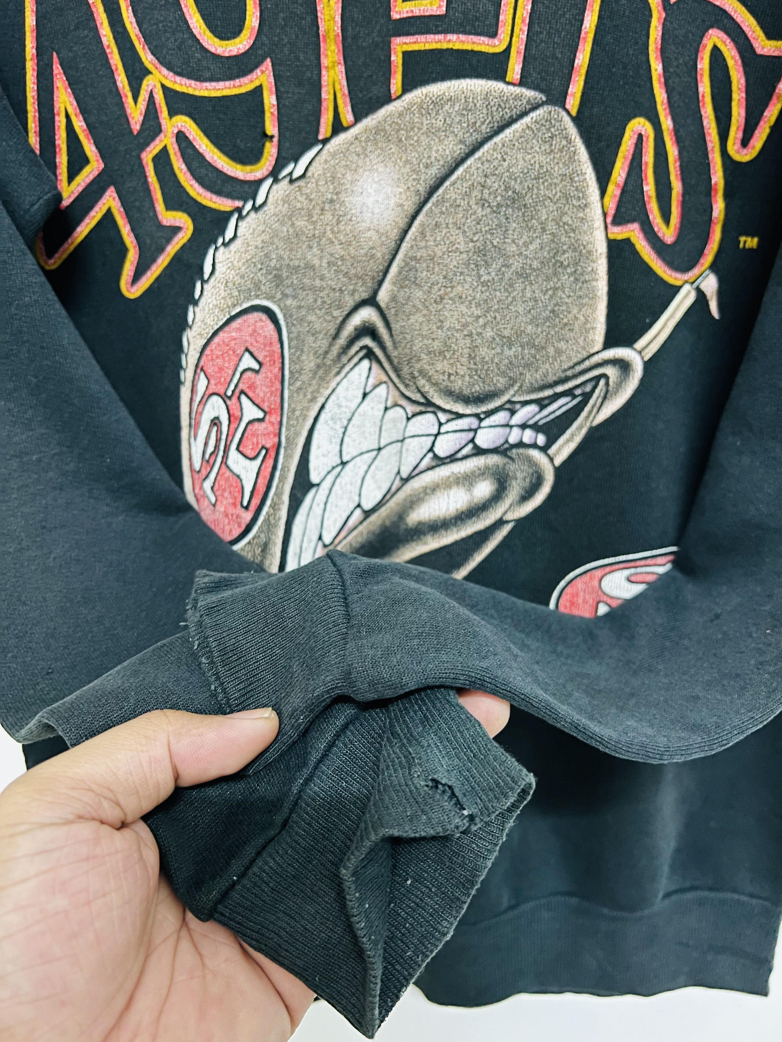 NFL Vintage 90s San Francisco 49Ers Sweatshirt Crewneck Size US M / EU 48-50 / 2 - 11 Thumbnail