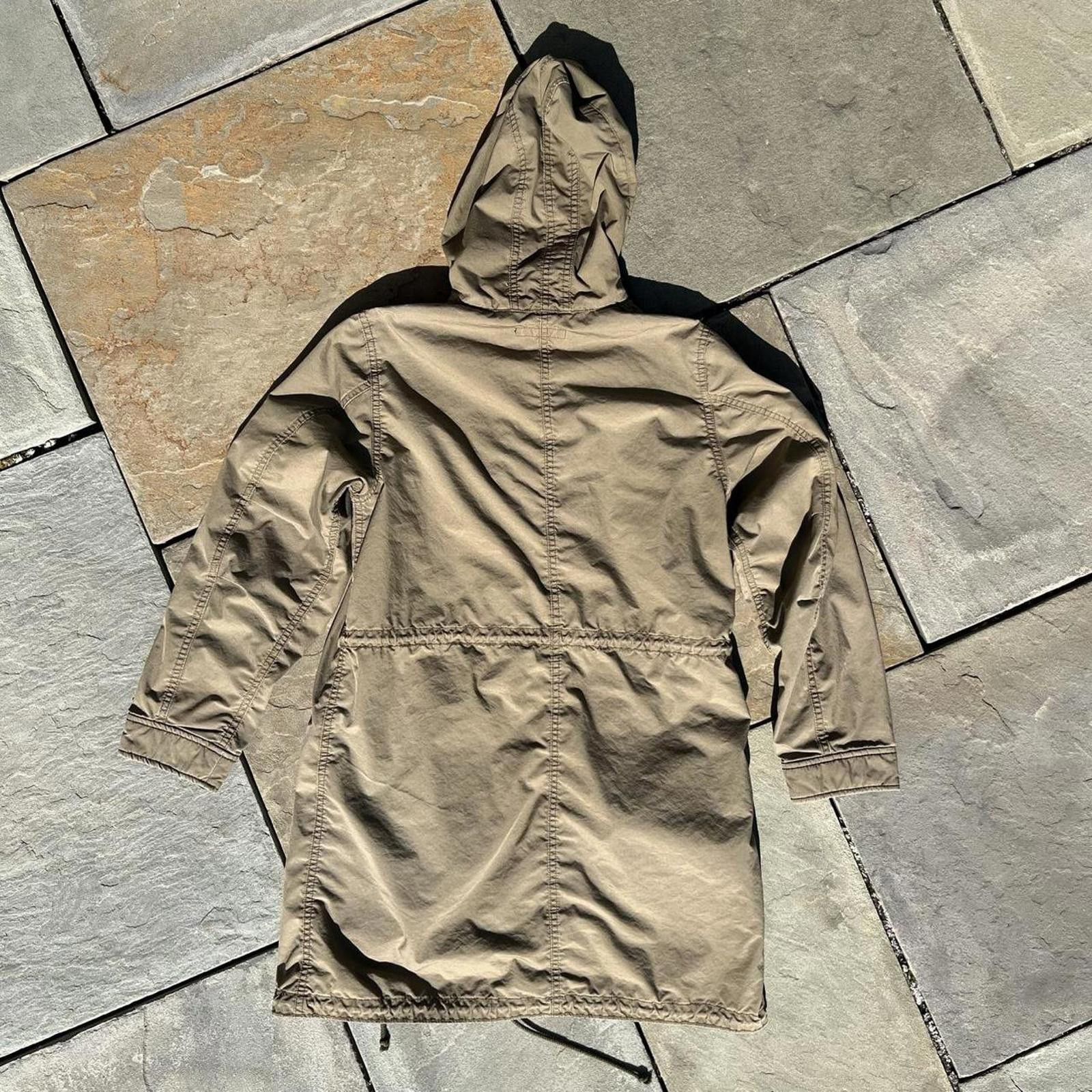 Uniqlo Uniqlo Khaki Poplin Mid Length Jacket Size XS / US 0-2 / IT 36-38 - 5 Thumbnail