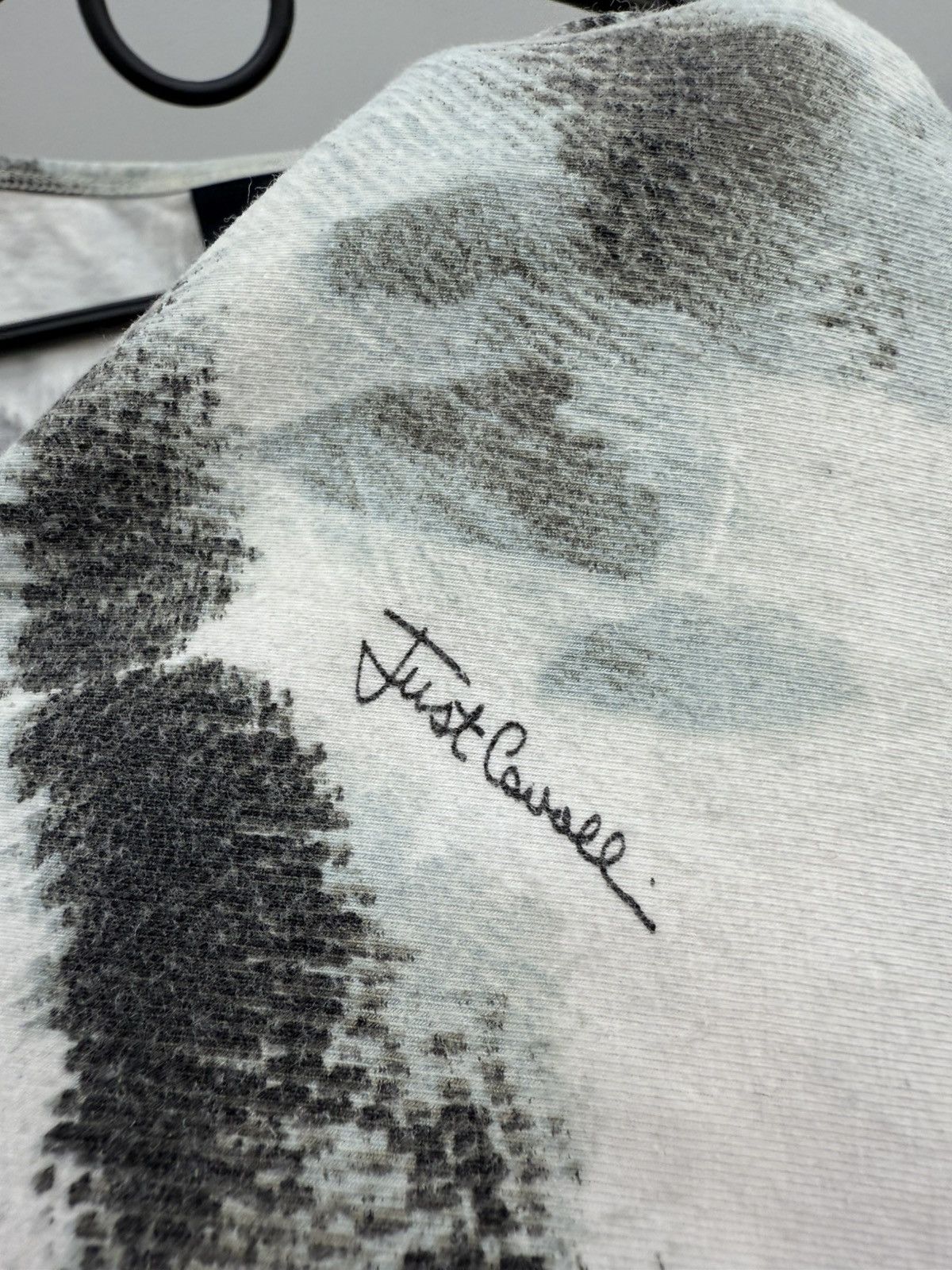Just Cavalli Just Cavalli by Roberto Cavalli White Tiger Long Sleeve Tee Size L / US 10 / IT 46 - 4 Thumbnail