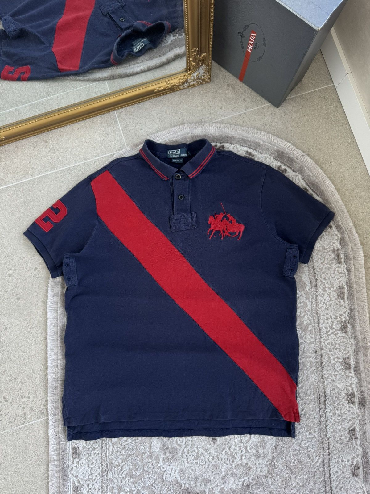 Polo Ralph Lauren Polo Ralph Lauren Chief Kiff Polo T-Shirt Big Pony #2 Size US XL / EU 56 / 4 - 1 Thumbnail