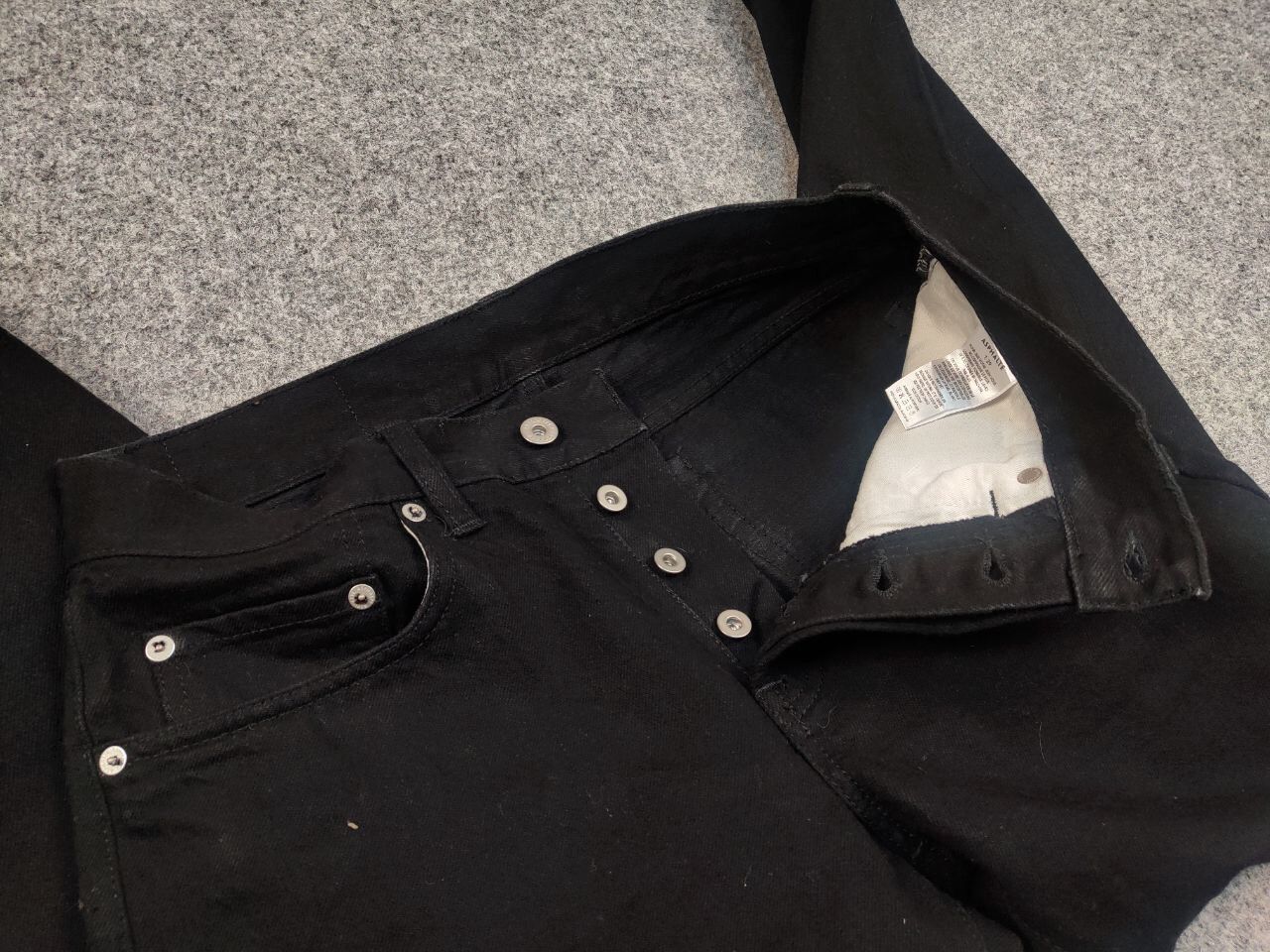 Asphalt Vintage Asphalte le ultime Selvedge Japan Style Denim Jeans Size US 30 / EU 46 - 13 Thumbnail