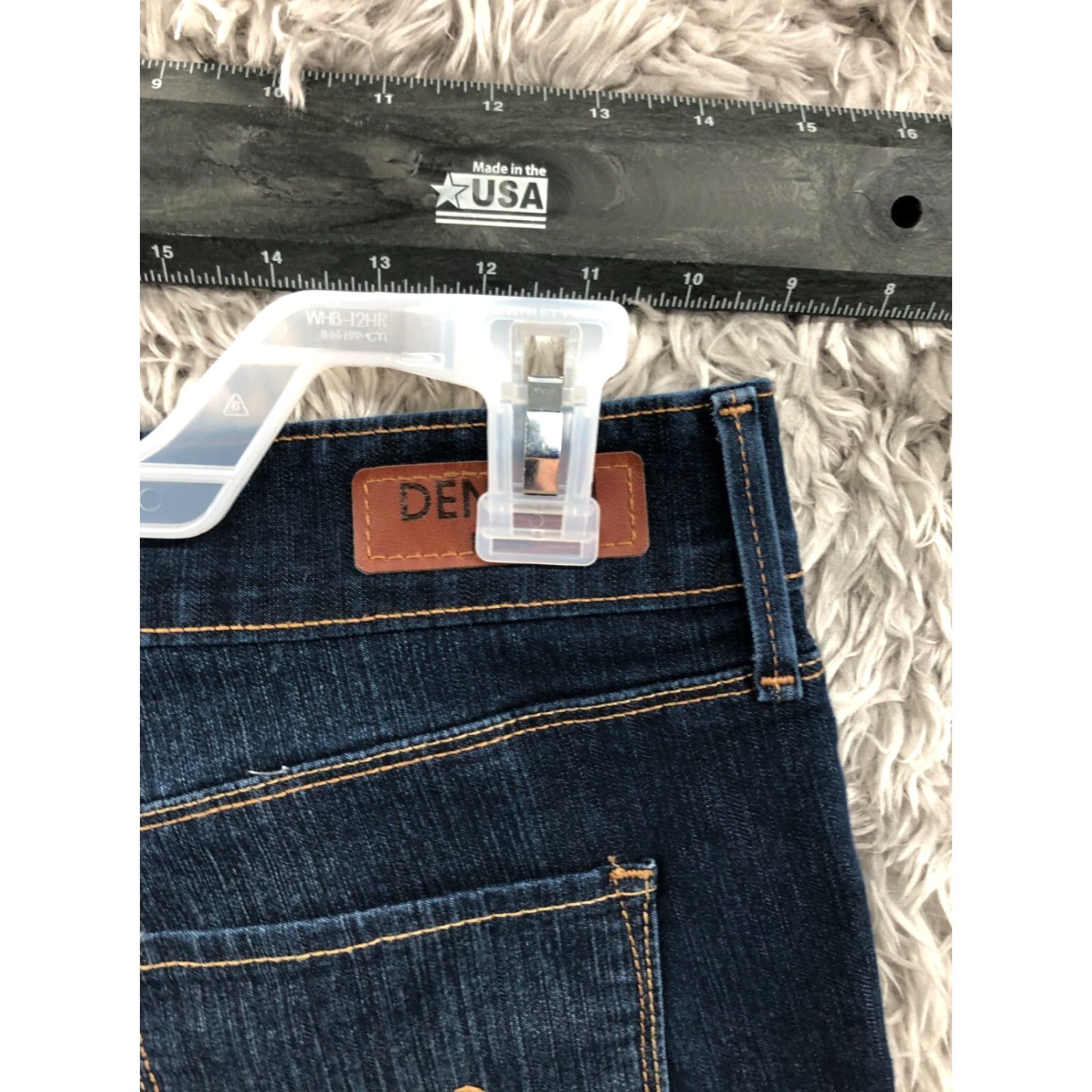 Denizen Denizen Boyfriend Shorts Womens Size 2 Mid Rise Dark Wash Blue Denim Jean Size 26" / US 2 / IT 38 - 5 Thumbnail