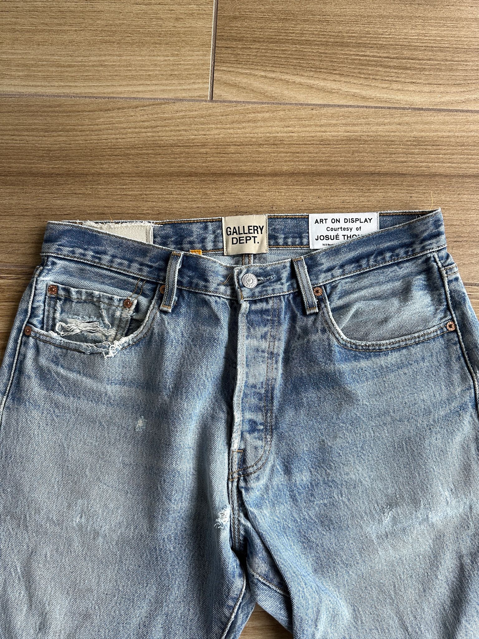 Gallery Dept. GALLERY DEPT. Denim Jeans Size US 30 / EU 46 - 2 Thumbnail
