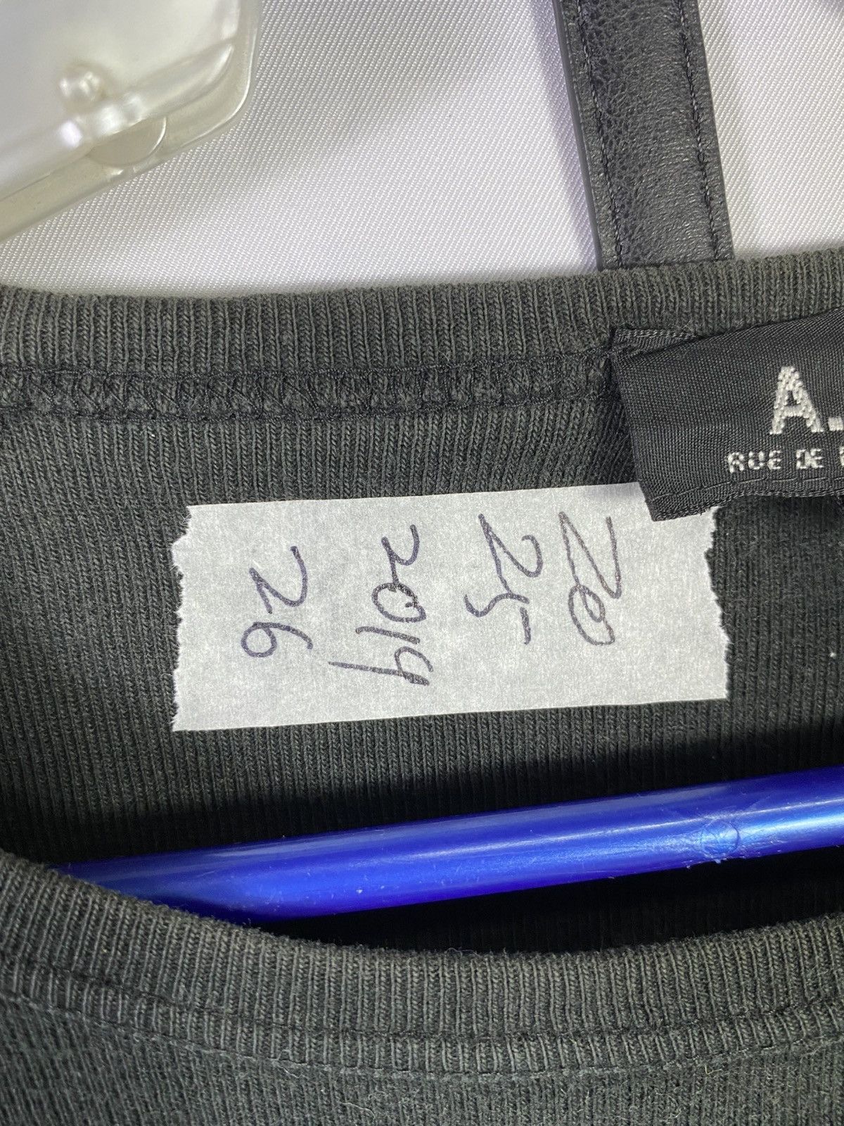 A.P.C. A.P.C tshirt tee plain black size m Size US M / EU 48-50 / 2 - 4 Thumbnail