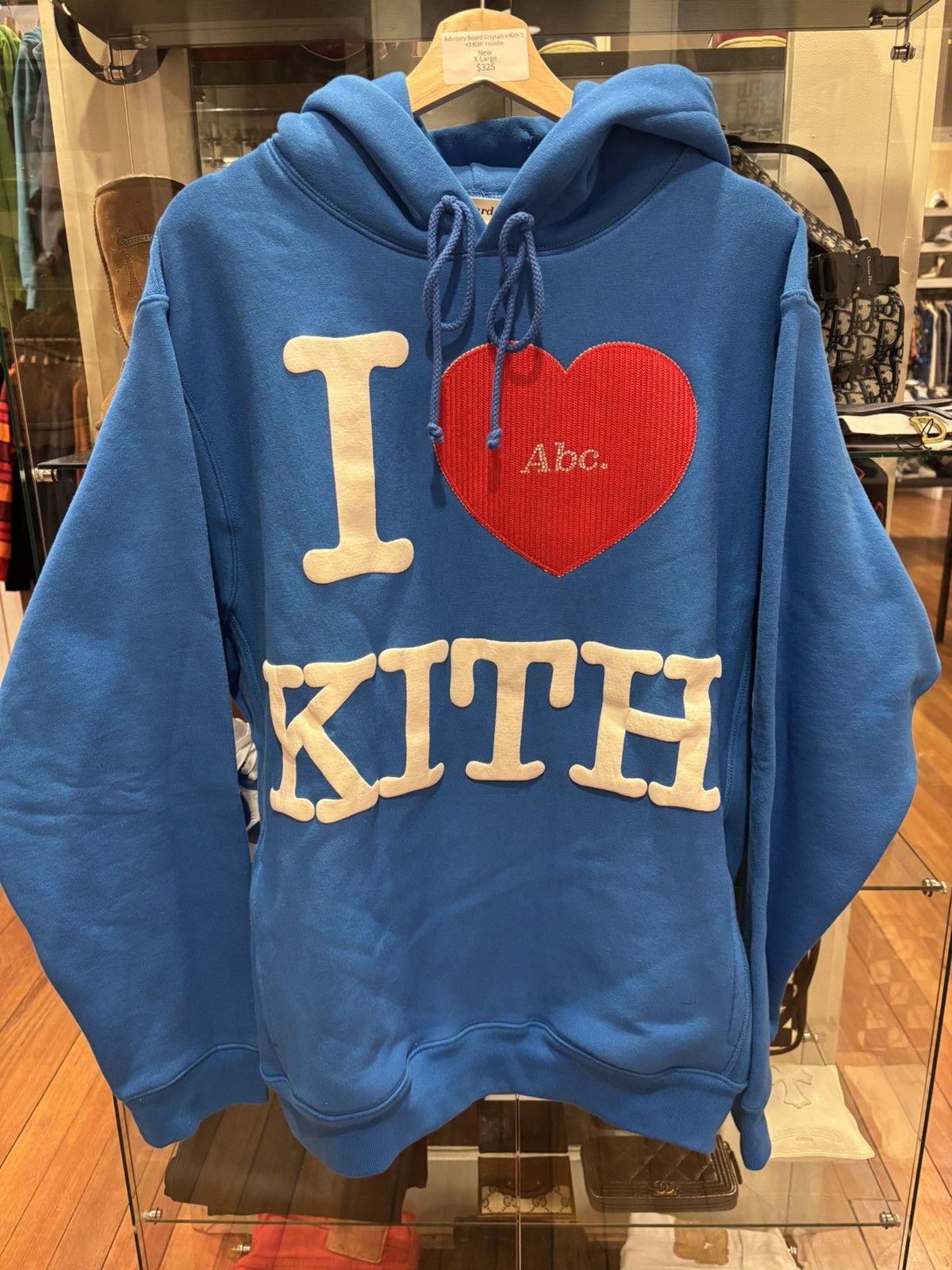 ☆ KITH x Advisory Board Crystals hoodie コラボパーカー ☆ Kith for Advisory Board Crystals Tie Dye Hoodie- Purple Gold PH