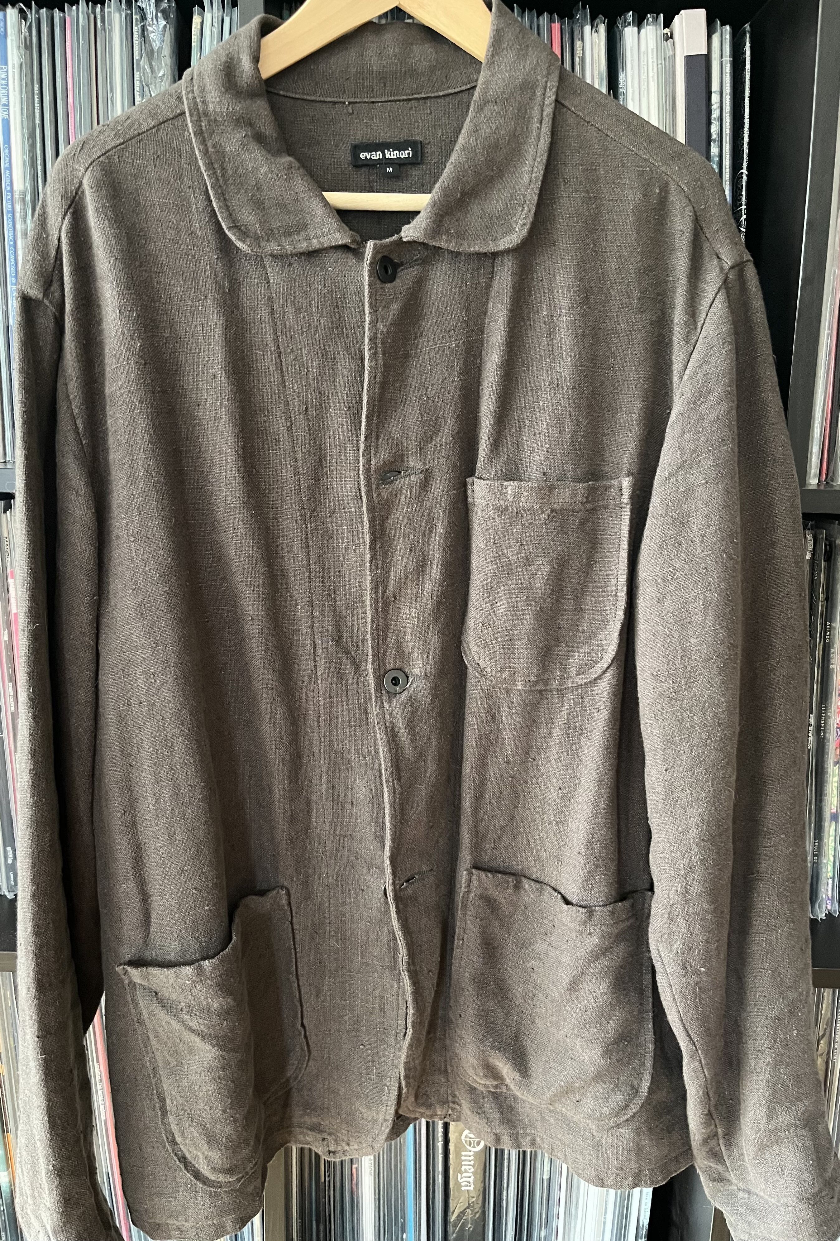Evan Kinori ZIP JACKET TWEED GUN CLUB CHECK | Grailed