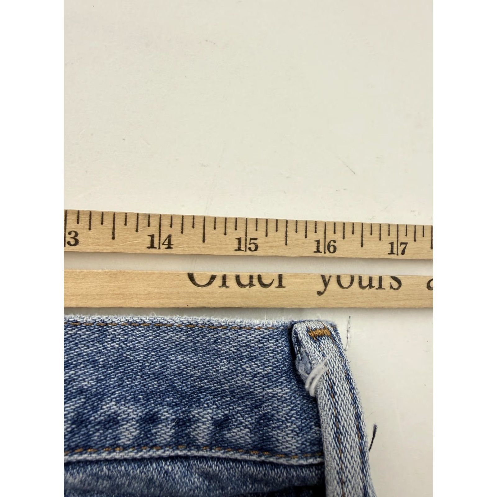 Wrangler Wrangler Jeans Mens 33x31 Blue Relaxed Fit Straight Leg 100% Cotton Denim 3K Size US 33 - 7 Thumbnail