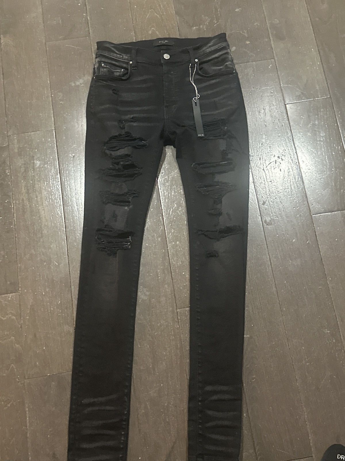 Amiri Amiri jeans distressed black Size US 29 - 3 Thumbnail