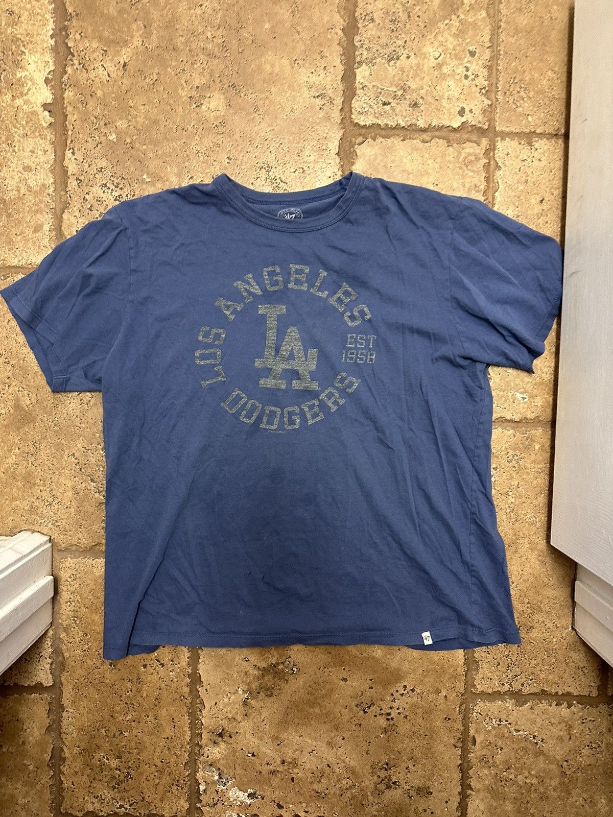 47 Brand × MLB MLB Los Angeles Dodgers 47 Brand Shirt World Series Size US XL / EU 56 / 4 - 1 Thumbnail