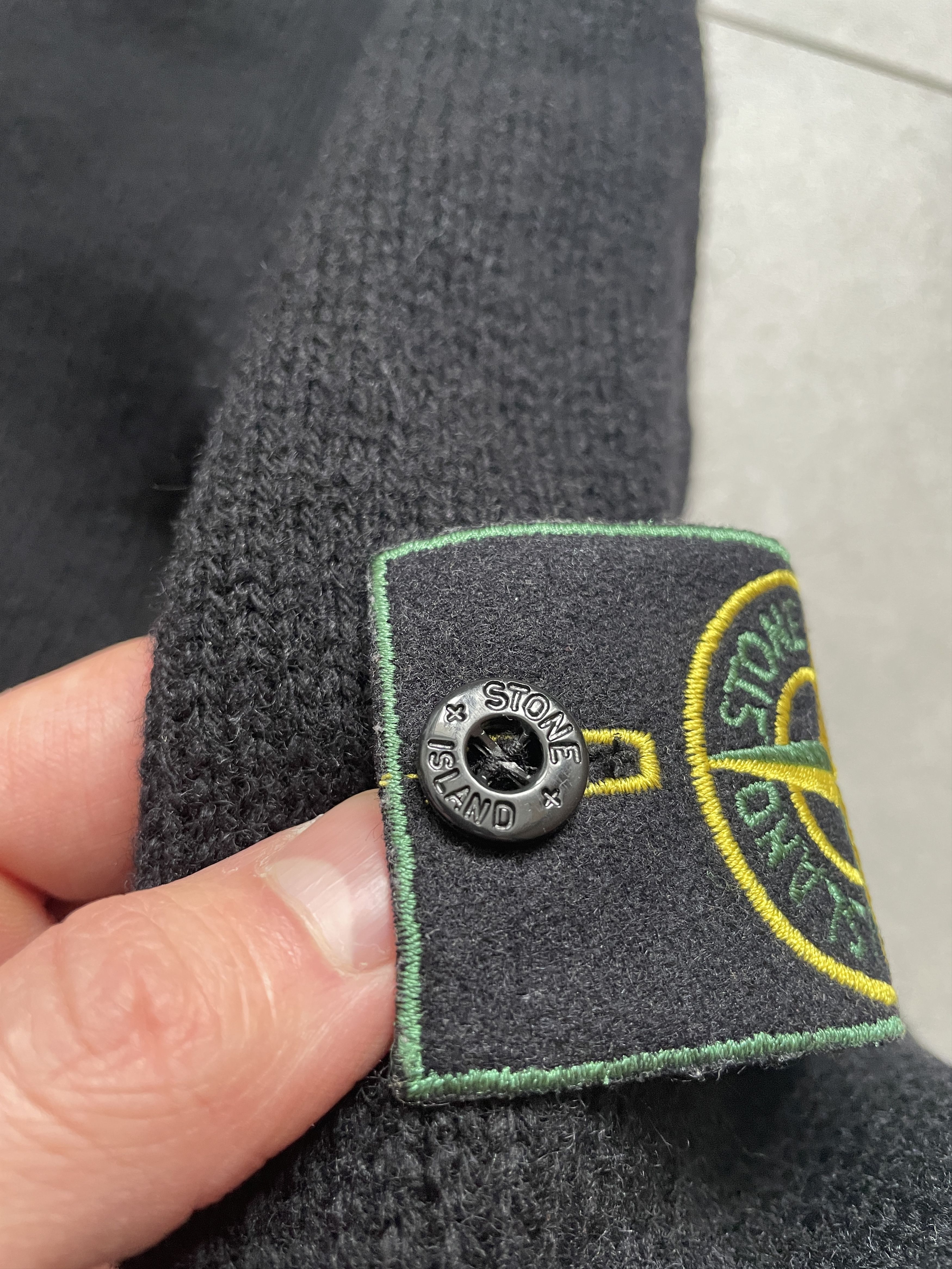 Stone Island STONE ISLAND MASSIMO ERA VIRGIN WOOL SWEATER NO BADGE PATCH Size US L / EU 52-54 / 3 - 3 Thumbnail