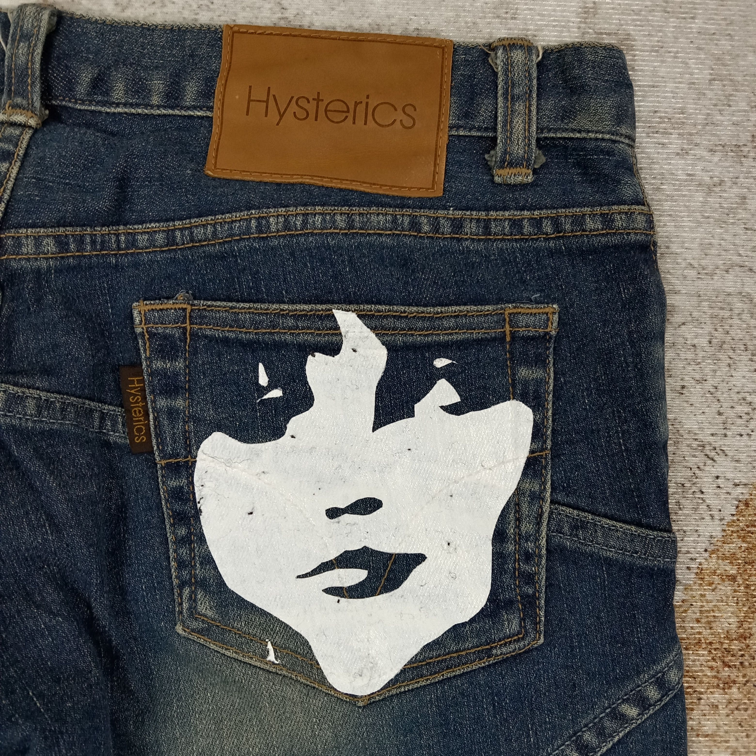 Hysteric Glamour Hysteric Glamour Rare Bootcut Denim Jeans C265N4 Size 31" - 3 Thumbnail