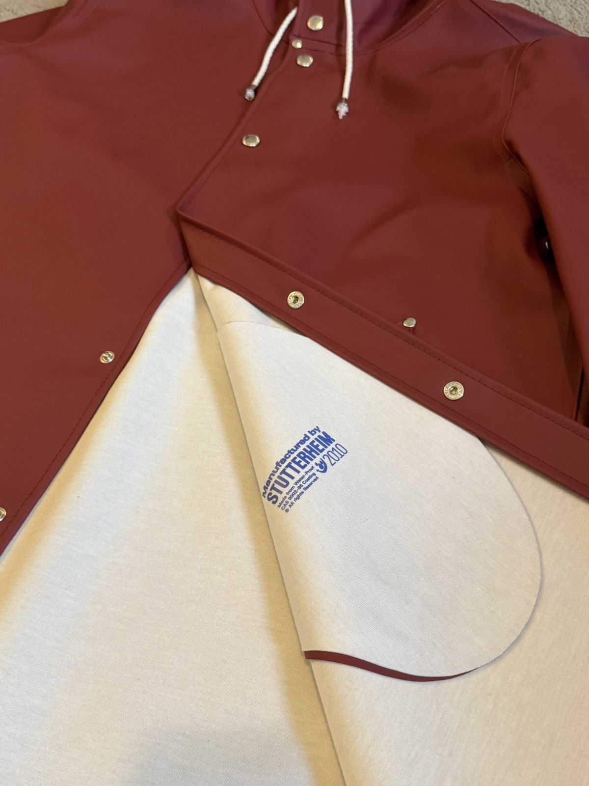 Stutterheim Stutterheim Mosebacke Raincoat Size US XL / EU 56 / 4 - 3 Thumbnail
