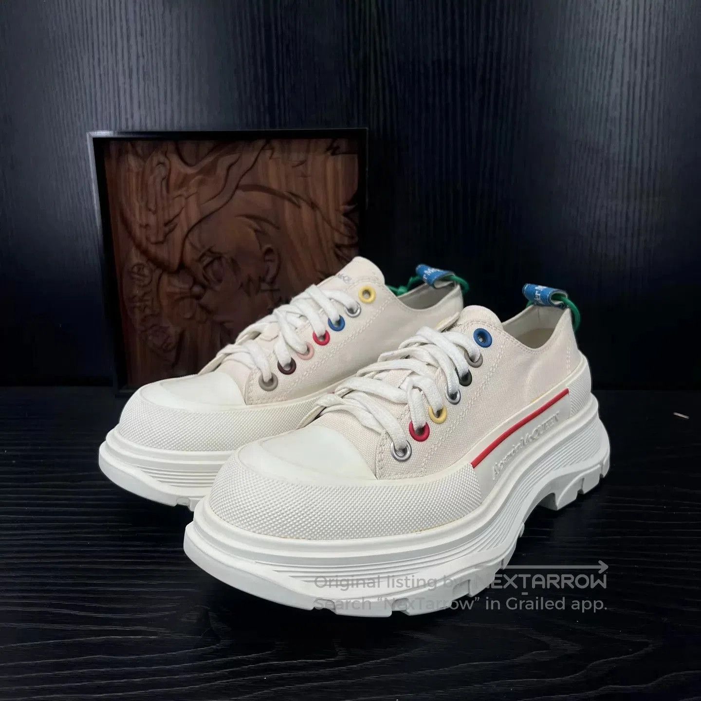 Alexander McQueen White Low. Size US 6.5 / EU 39-40 - 1 Thumbnail