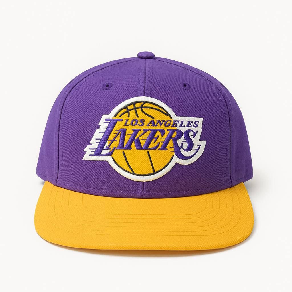 Mitchell & Ness LOS ANGELES LAKERS VINTAGE MITCHELL&NESS NBA CAP RARE Size ONE SIZE - 2 Thumbnail