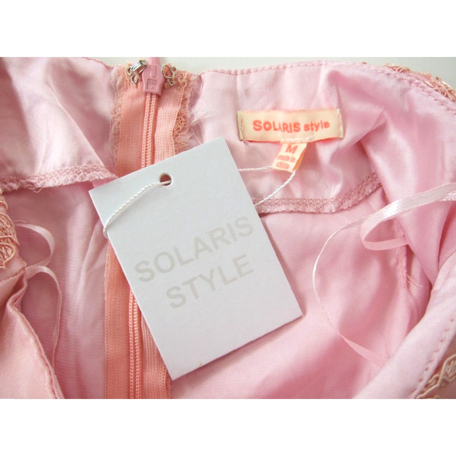Vintage Solaris Style NWT Pink Lace Floral High Rise Victorian Shorts Medium Womens Shorts Size 32" / US 10 / IT 46 - 3 Thumbnail