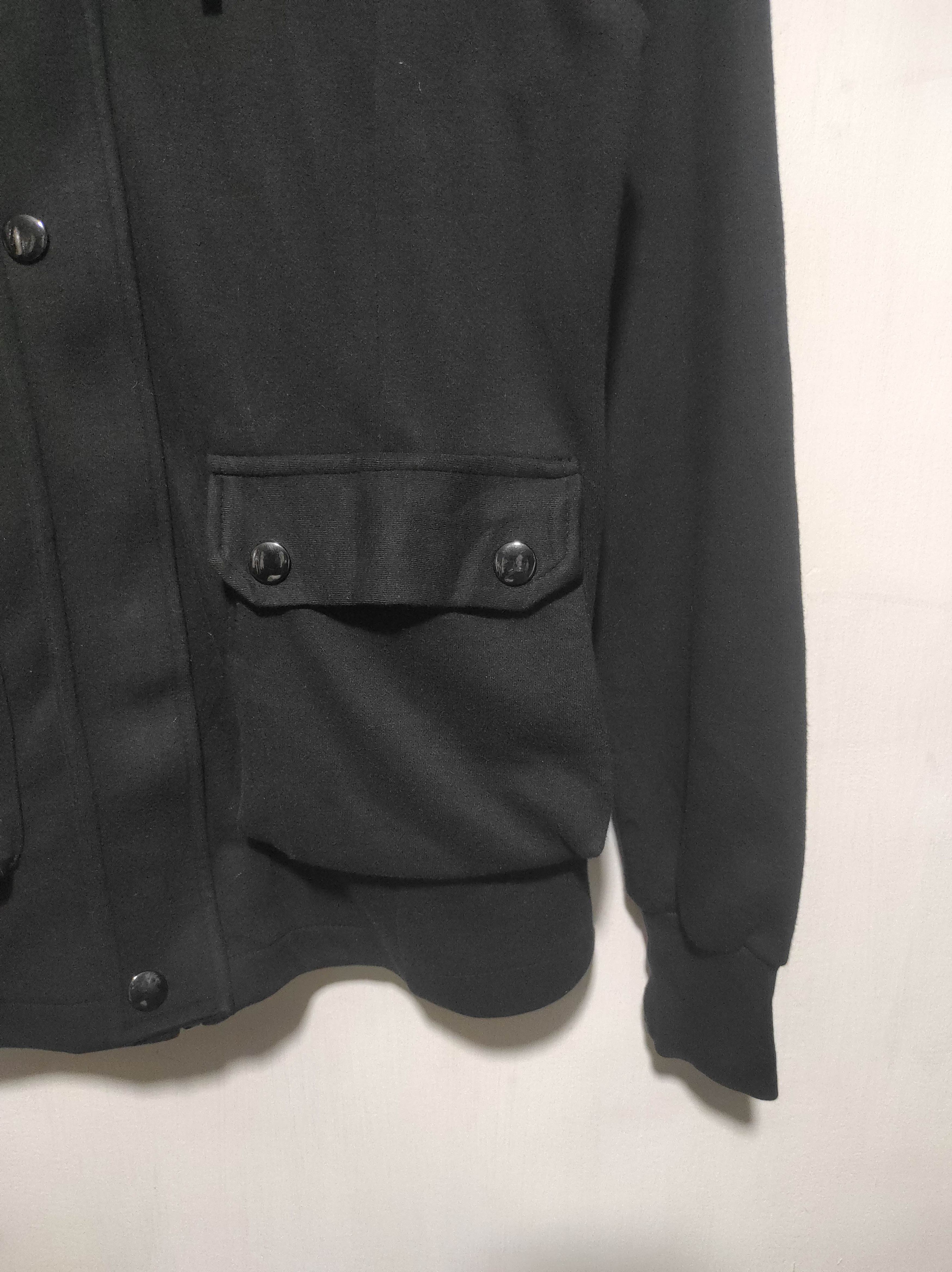 Hysteric Glamour Black Pocket Zip Fur Hoodie Parka LGB style Size US M / EU 48-50 / 2 - 6 Thumbnail