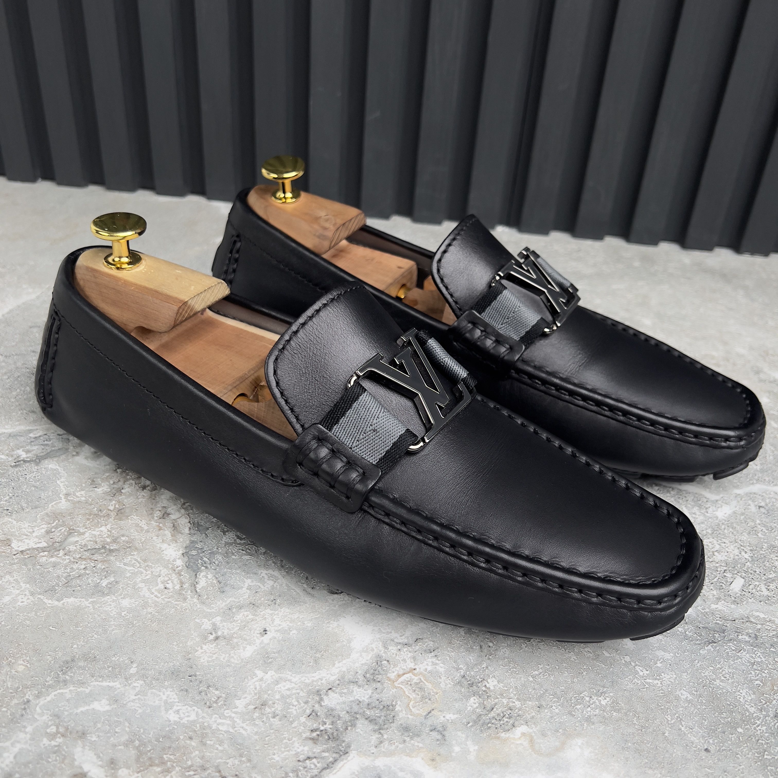 Louis Vuitton Monte Carlo Driving Moccasins Leather